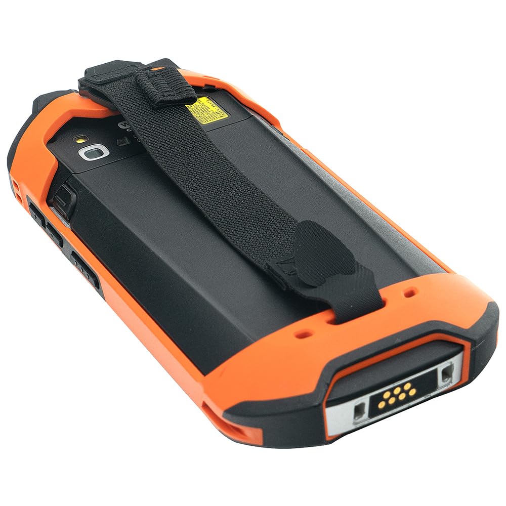 SUNELL Protective Case Rugged Cover with Handstrap for Zebra TC52AX Handheld Barcode Scanner Mobile Computer, Orange Boot and Nylon Hand Strap for Extra Protection (SG-TC52AX-LORGB-01) - Image 7