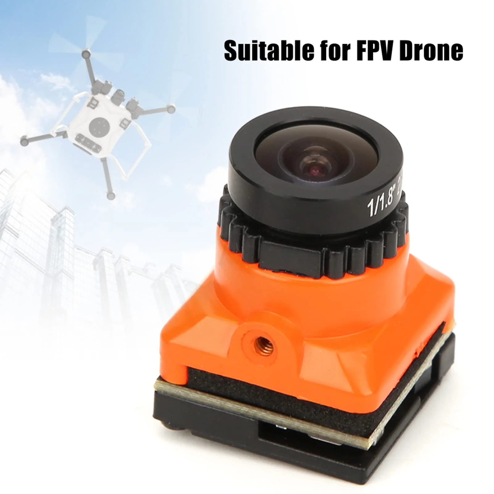 SUNGOOYUE FPV Camera, Plastic Metal High Definition 1500TVL 2.1MM Lens OSD for FPV Quadcopter Drone - Image 4