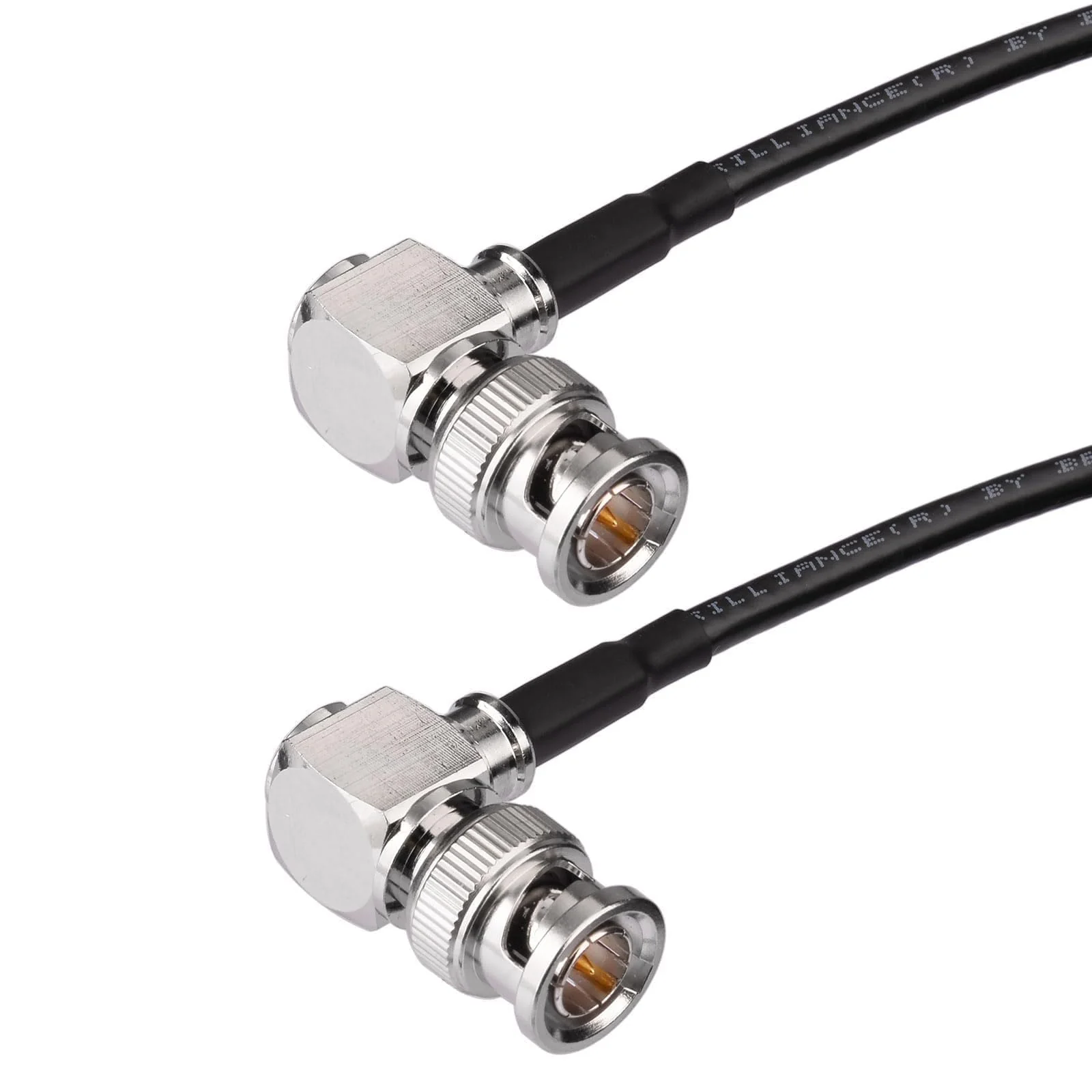 Superbat 3G/6G SDI Cable 15ft BNC Male to Male Belden 1855A Cable 75 ohm Right Angle SDI Cord Support HD-SDI/3G-SDI/4K/6K Video for Blackmagic Converter Monitor Switch Camera 16ft 1pcs right angle to right angle - Image 7