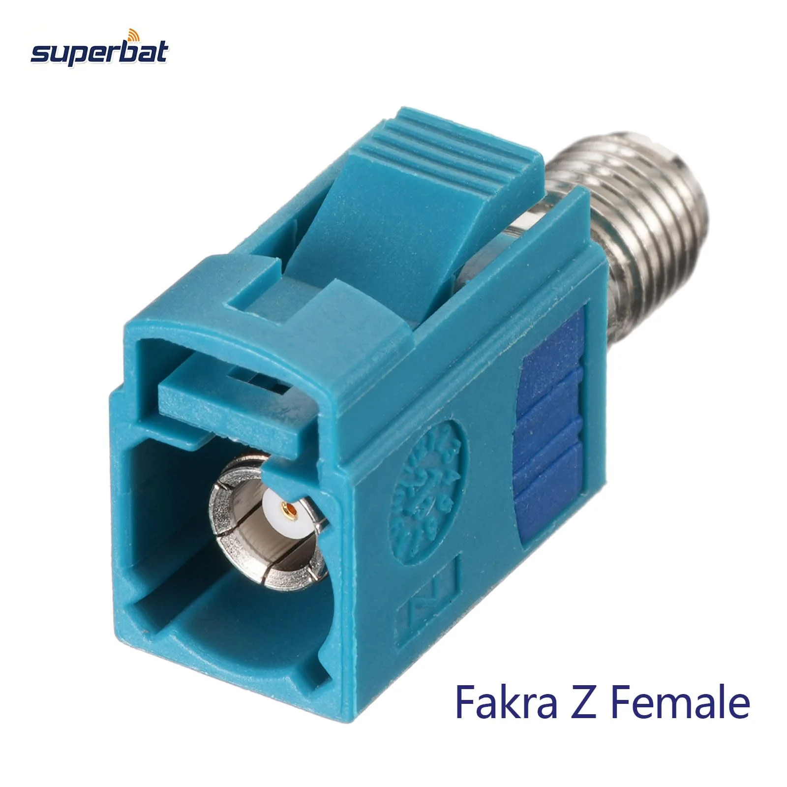 Superbat Fakra Z Female to SMA Female Vehicle GPS Antenna Adapter Connector 2Pcs for GPS Navigation Satellite Radios Car Stereo Android Head Unit 4G LTE Telematics Bluetooth Module Fakra to SMA Female - Image 2