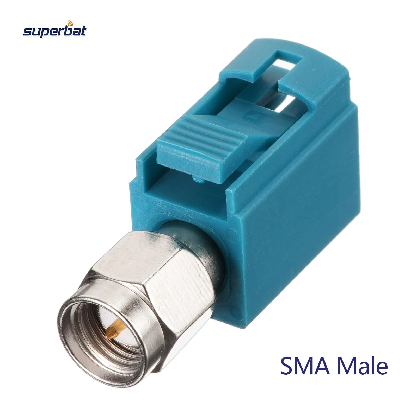 Superbat Fakra Z Female to SMA Male Adapter 2Pcs,Vehicle Antenna Adapter Connector for GPS Navigation Satellite Radios Car Stereo Android Head Unit 4G LTE Telematics Bluetooth Module Fakra to SMA Male - Image 3