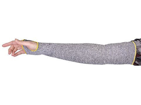 Superior Glove KTAG1T18T TenActivTM Grey Stay-Cool Cut-Resistant Sleeve 18" Length (Medium, With Thumbhole) Medium - Image 2