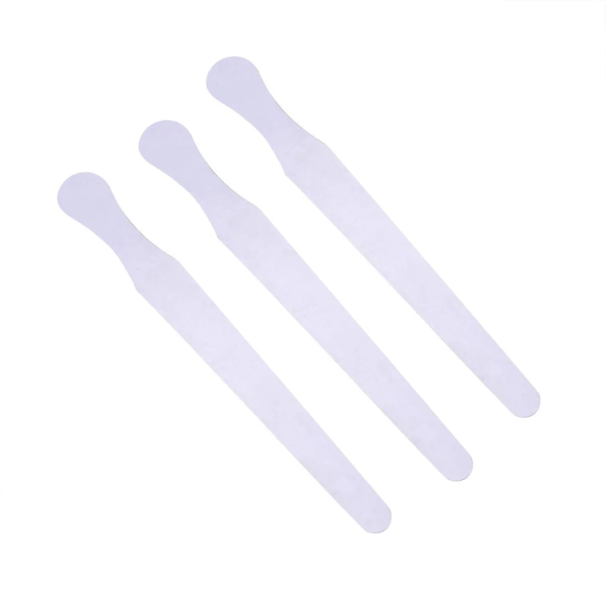 SuPVOX 3 x Stainless Steel Tongue Spatulas with Cheek and Lip Squeegee (14cm+16cm+18cm)