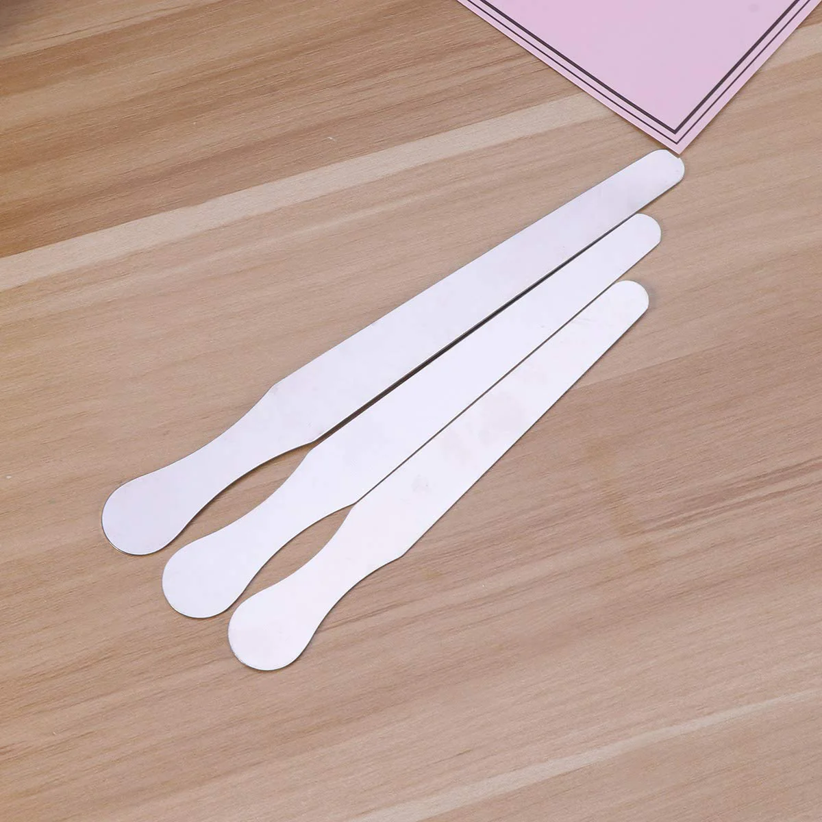 SuPVOX 3 x Stainless Steel Tongue Spatulas with Cheek and Lip Squeegee (14cm+16cm+18cm) - Image 5