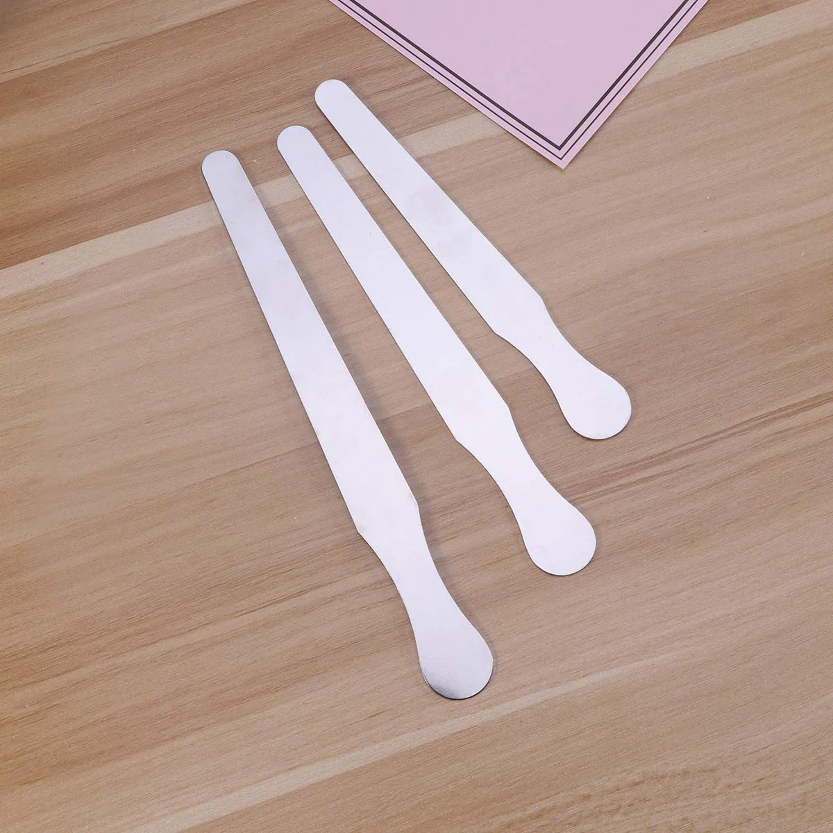 SuPVOX 3 x Stainless Steel Tongue Spatulas with Cheek and Lip Squeegee (14cm+16cm+18cm) - Image 6