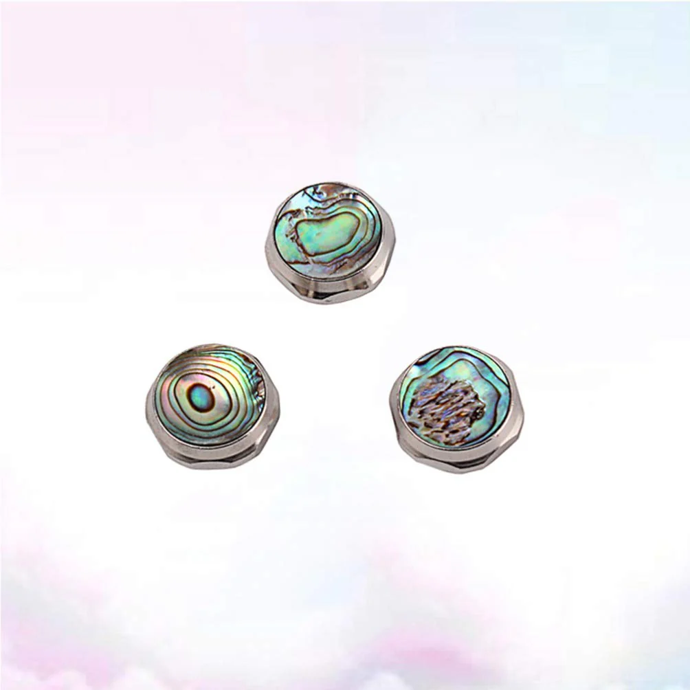 SUPVOX Abalone Button Set for Trumpet - 3Pcs Metal Finger Buttons Replacement - Durable and Craftsmanship for Trumpet Instrument Lovers - Image 7