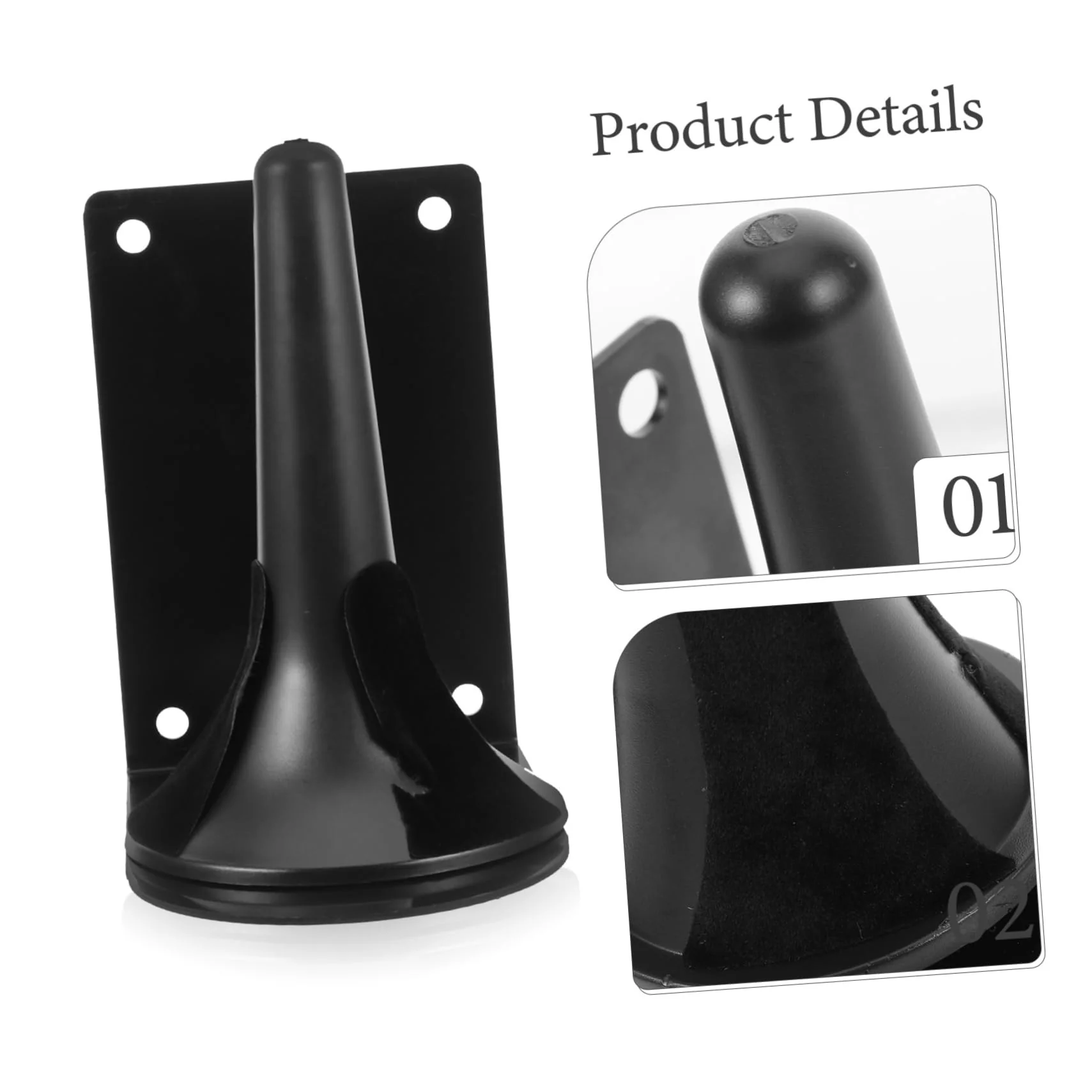 SUPVOX Clarinet Hanger Sax Storage Stand Clarinet Bracket Clarinet Stand Flute Storage Hanger Flutes Hanger Alto Saxophone Stand Flute Accessories Sax Holder Wall Mount Wall-mounted Metal - Image 2
