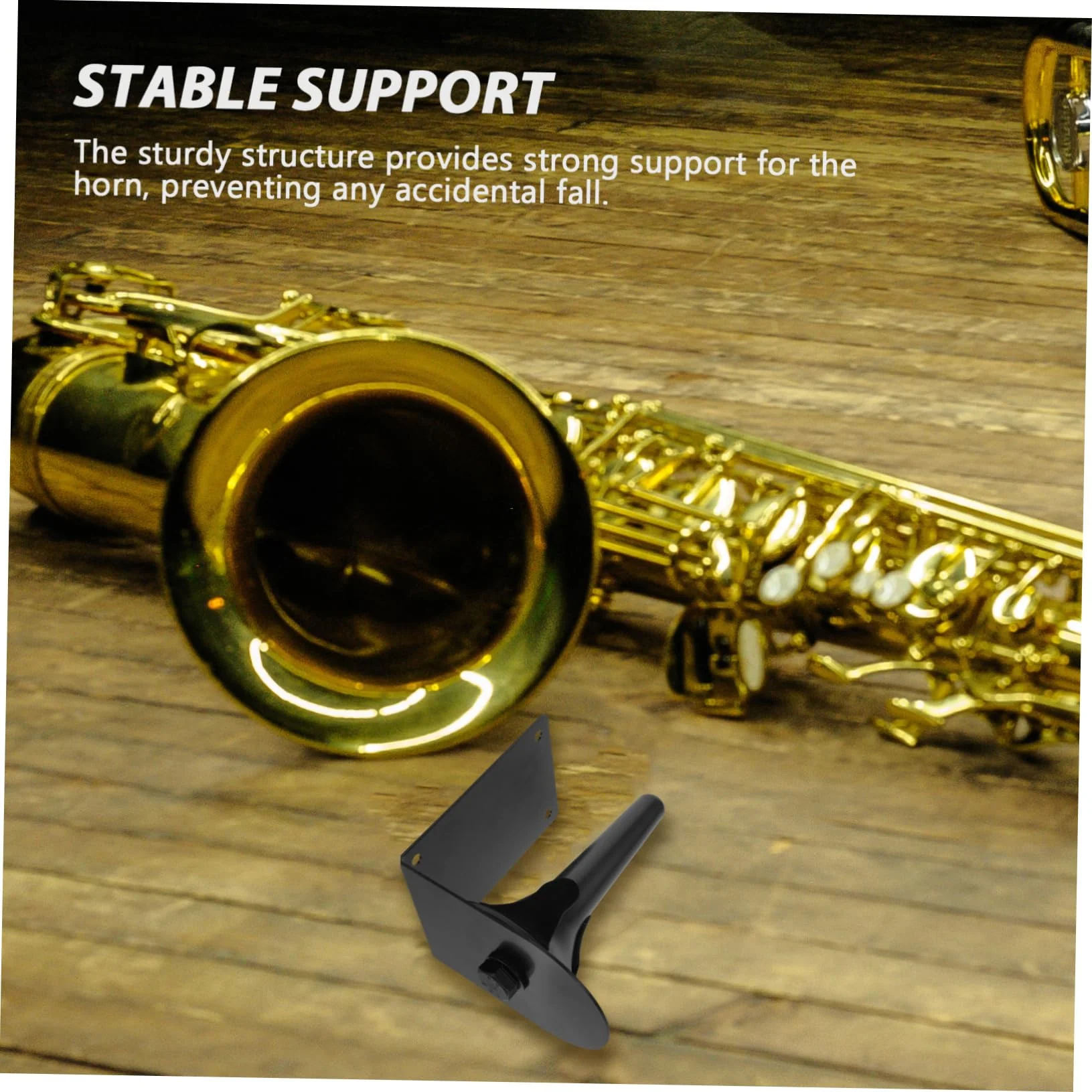 SUPVOX Clarinet Hanger Sax Storage Stand Clarinet Bracket Clarinet Stand Flute Storage Hanger Flutes Hanger Alto Saxophone Stand Flute Accessories Sax Holder Wall Mount Wall-mounted Metal - Image 3
