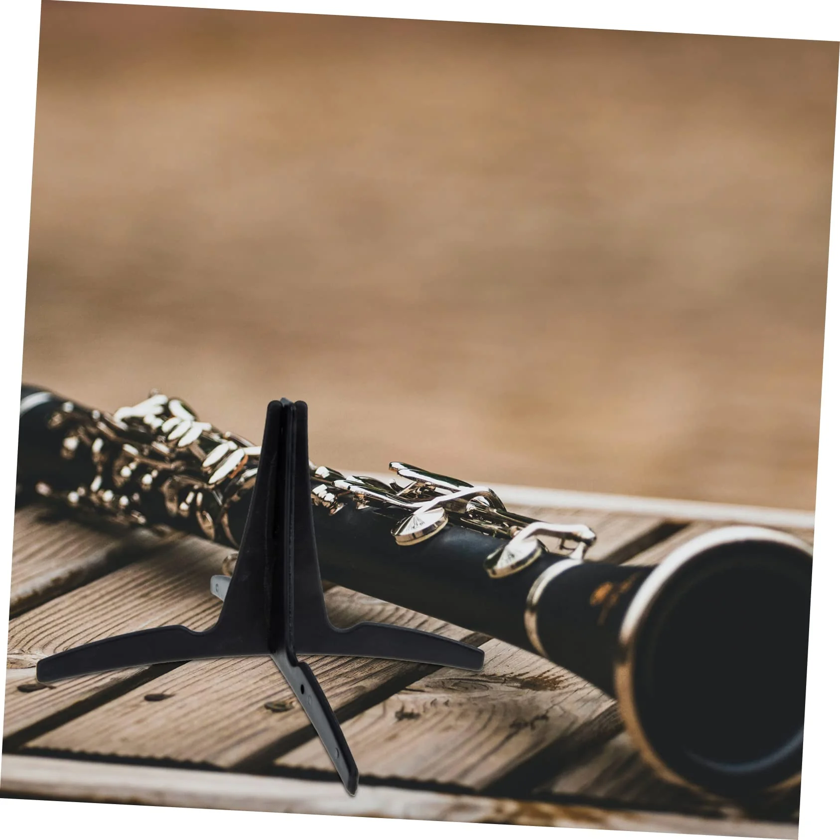 SUPVOX Clarinet Stand Desktop Stand Desktop Accessories Folding Bracket Soprano Sax Stand Cello Tail Rod Flute Stand Oboe Holder Stand Portable Clarinet Stand Clarinet Oboe Bracket Meter - Image 6