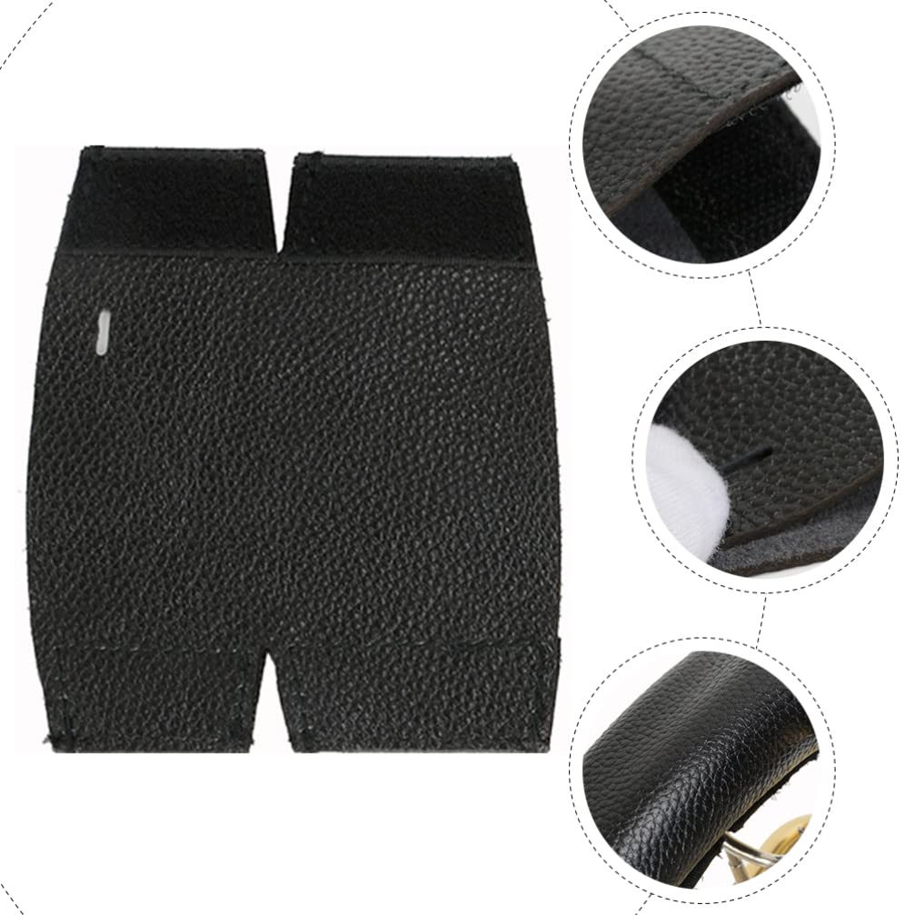 SUPVOX French Horn Hand Guard Cowhide French Horn Hand Pad Wrap Handle Cover Protector for Musical Instruments Horn Accessory - Image 5