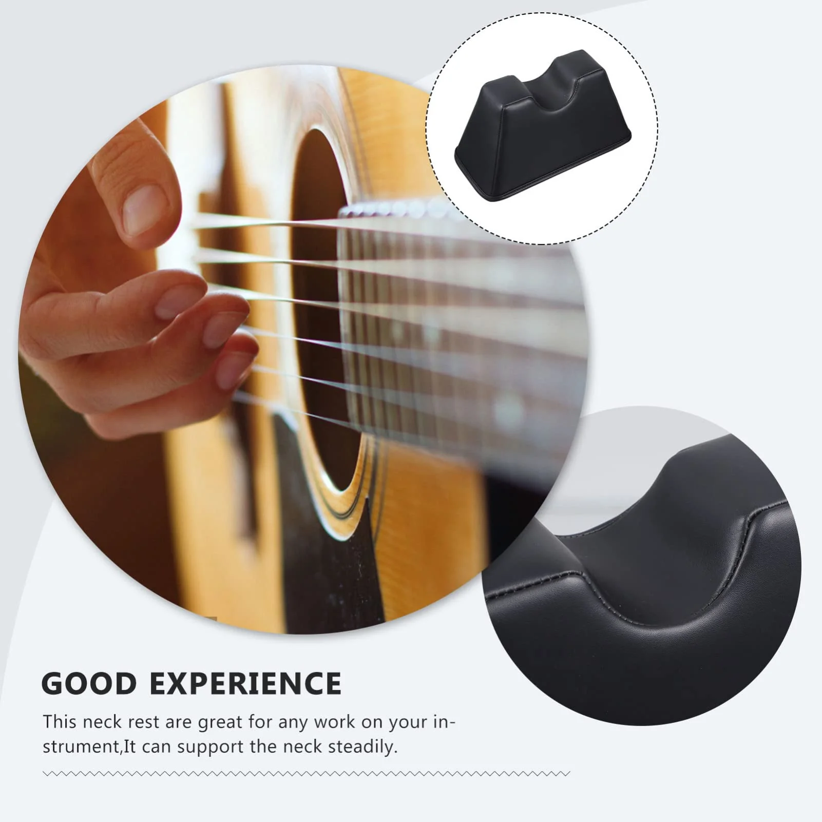 SUPVOX Guitar Neck Support Pillow - Essential Guitar Maintenance Accessory for Electric and Bass Guitars Ideal for Instrument Repair and Support - Image 3