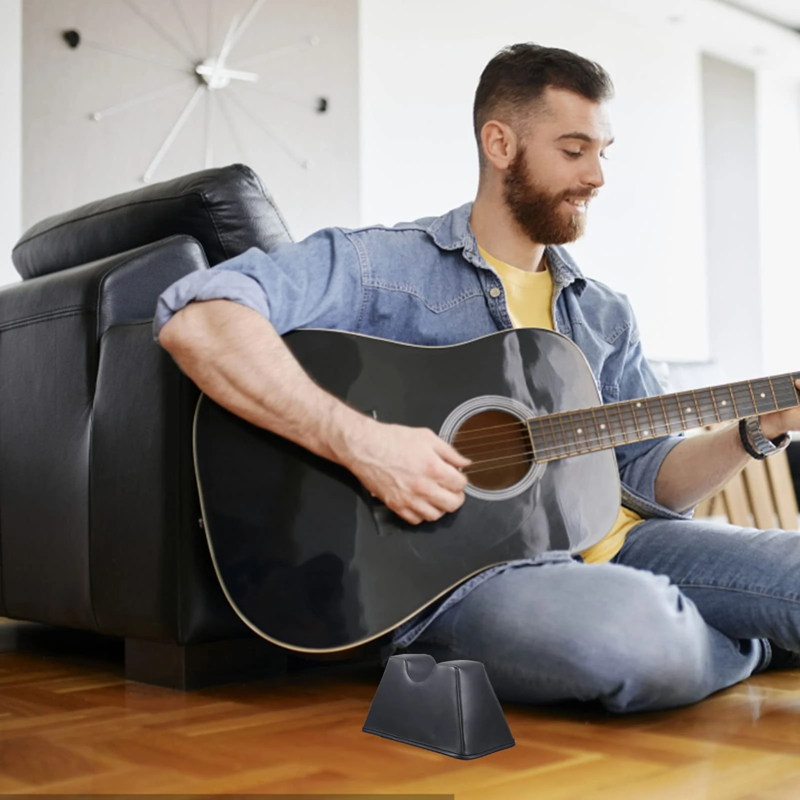 SUPVOX Guitar Neck Support Pillow - Essential Guitar Maintenance Accessory for Electric and Bass Guitars Ideal for Instrument Repair and Support - Image 4