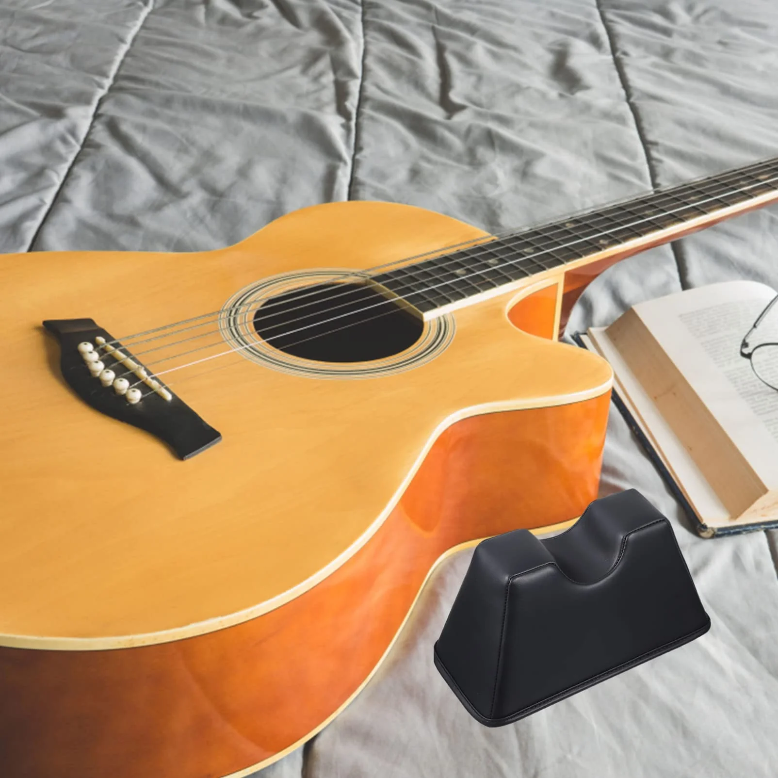 SUPVOX Guitar Neck Support Pillow - Essential Guitar Maintenance Accessory for Electric and Bass Guitars Ideal for Instrument Repair and Support - Image 7