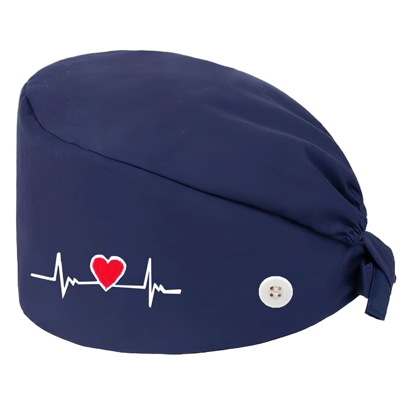 Surgical Cap, Fabric Surgical Caps, Fabric Nurse Accessories for Doctors, Surgical Caps, Women, Doctor's Headwear, Comfortable and Stylish Cover for Medical Procedures, Dark Blue with navy 1 - Image 7