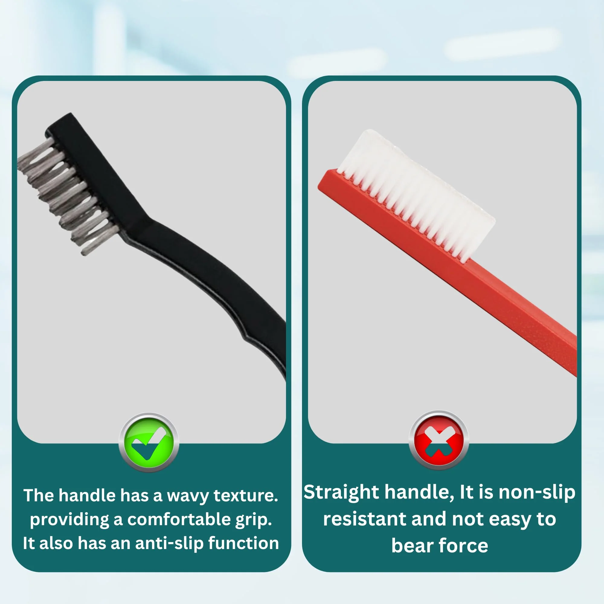 SurgiMac Instrument Cleaning Brush with Stainless Steel Bristles, Reusable Multi-Purpose Cleaning Tool for Tough Surfaces & Small Parts, 3-Pack - Image 6