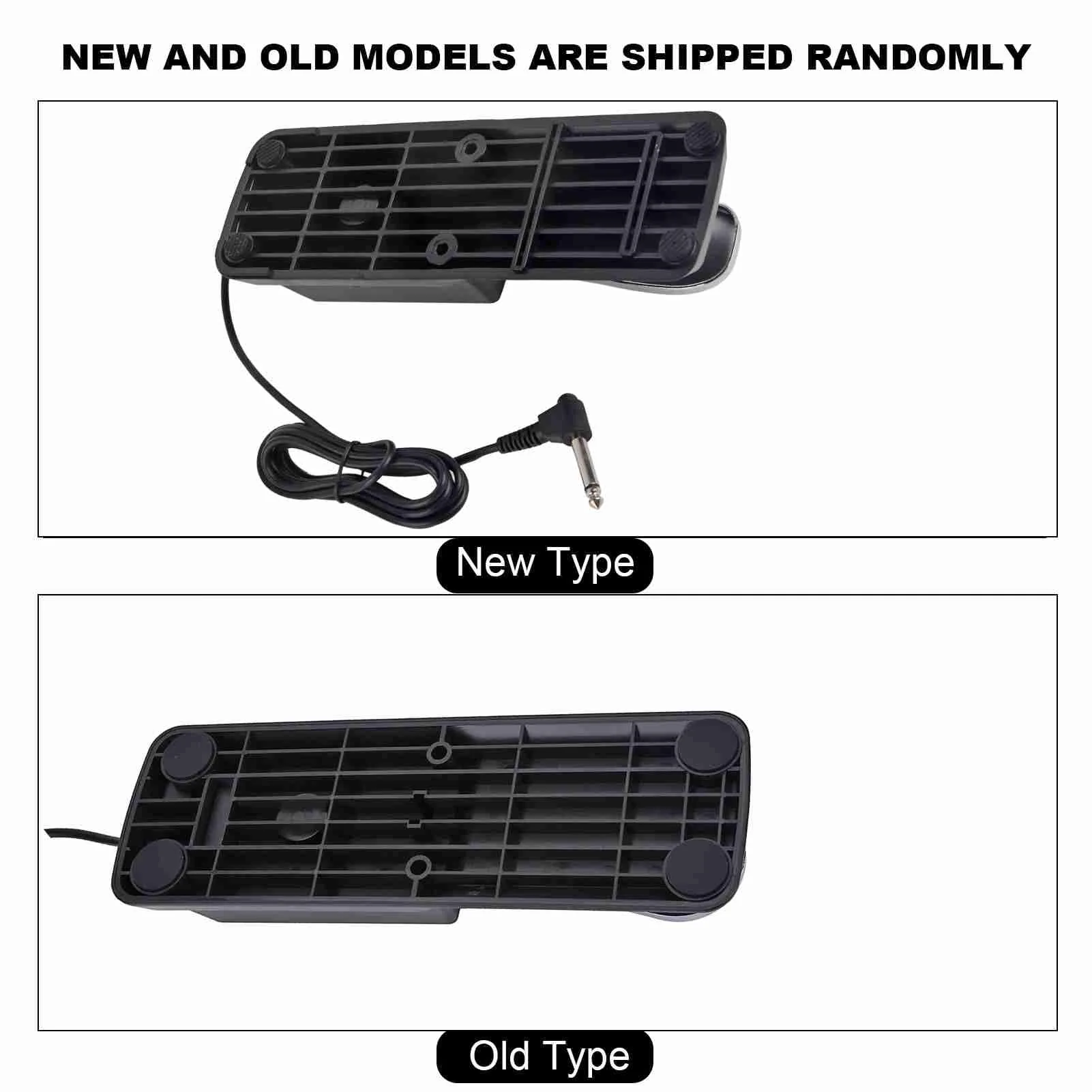 Sustain Pedal, 1/ 4in Jack Digital Piano Foot Pedal Mat for Electronic Organ, Electric Piano, Synthesizer, Midi Keyboard - Image 7