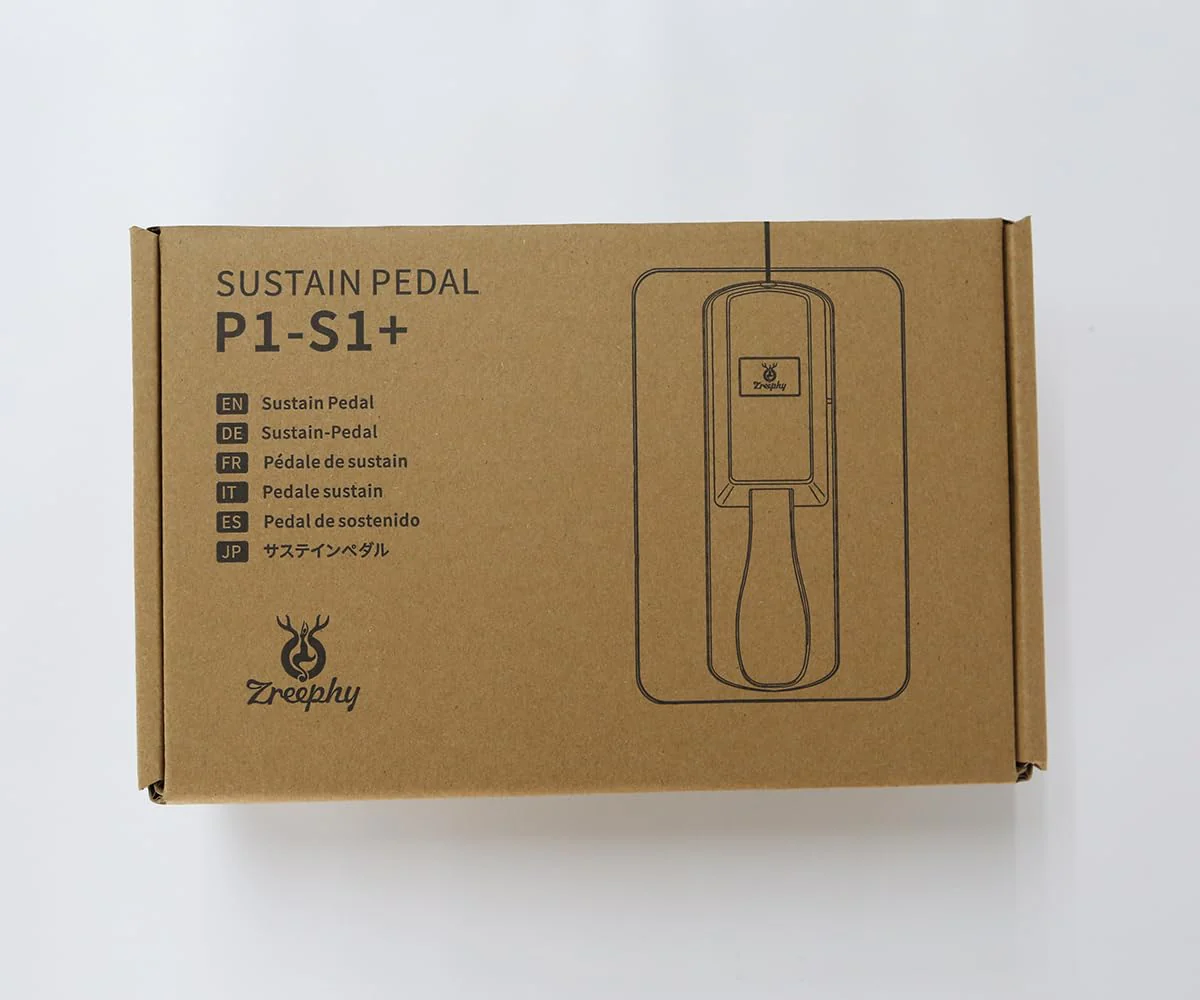 Sustain Pedal Universal Foot Controller Switch, 6.35mm 1/4" Jack Damper Pedal For Keyboards Digital Pianos MIDI Synthesizers Electronic Organ Tone Modules Drum Machines (Black) Black - Image 8