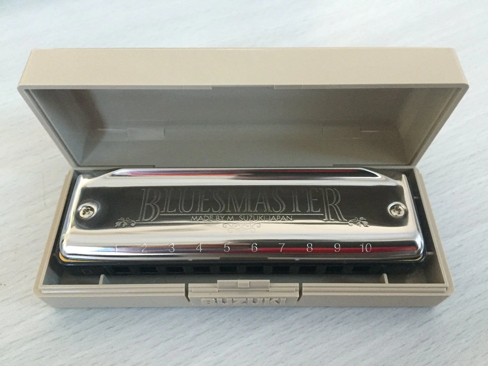 Suzuki Bluesmaster MR-250 Harmonica - Key C - Image 2