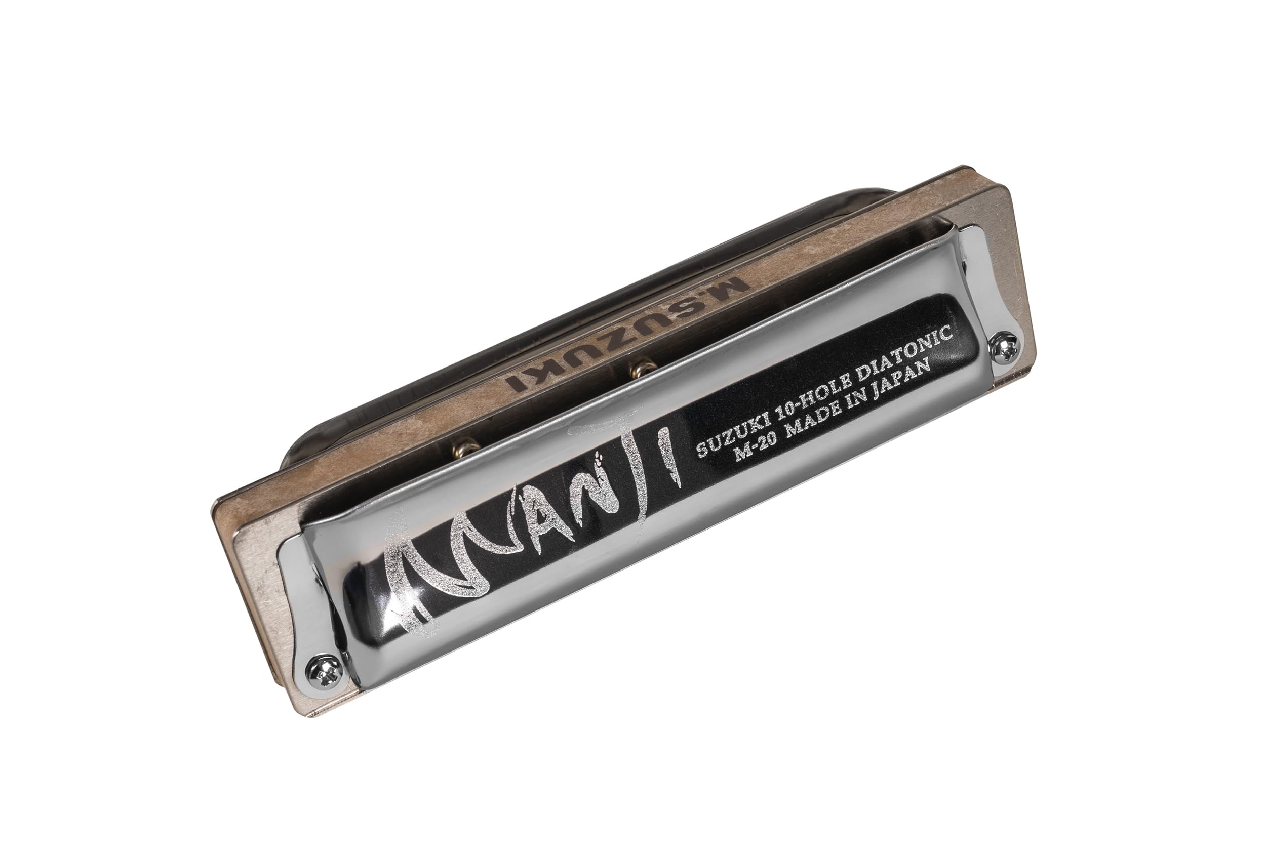 Suzuki M-20NM-G Manji Natural Minor Harmonica, Key of G - Image 8