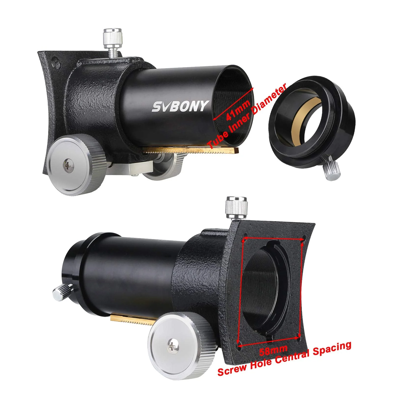 SVBONY SV181 Rack and Pinion Focuser, 1.25 inch, Newtonian Reflector Focuser for Newtonian Reflector Telescope - Image 7