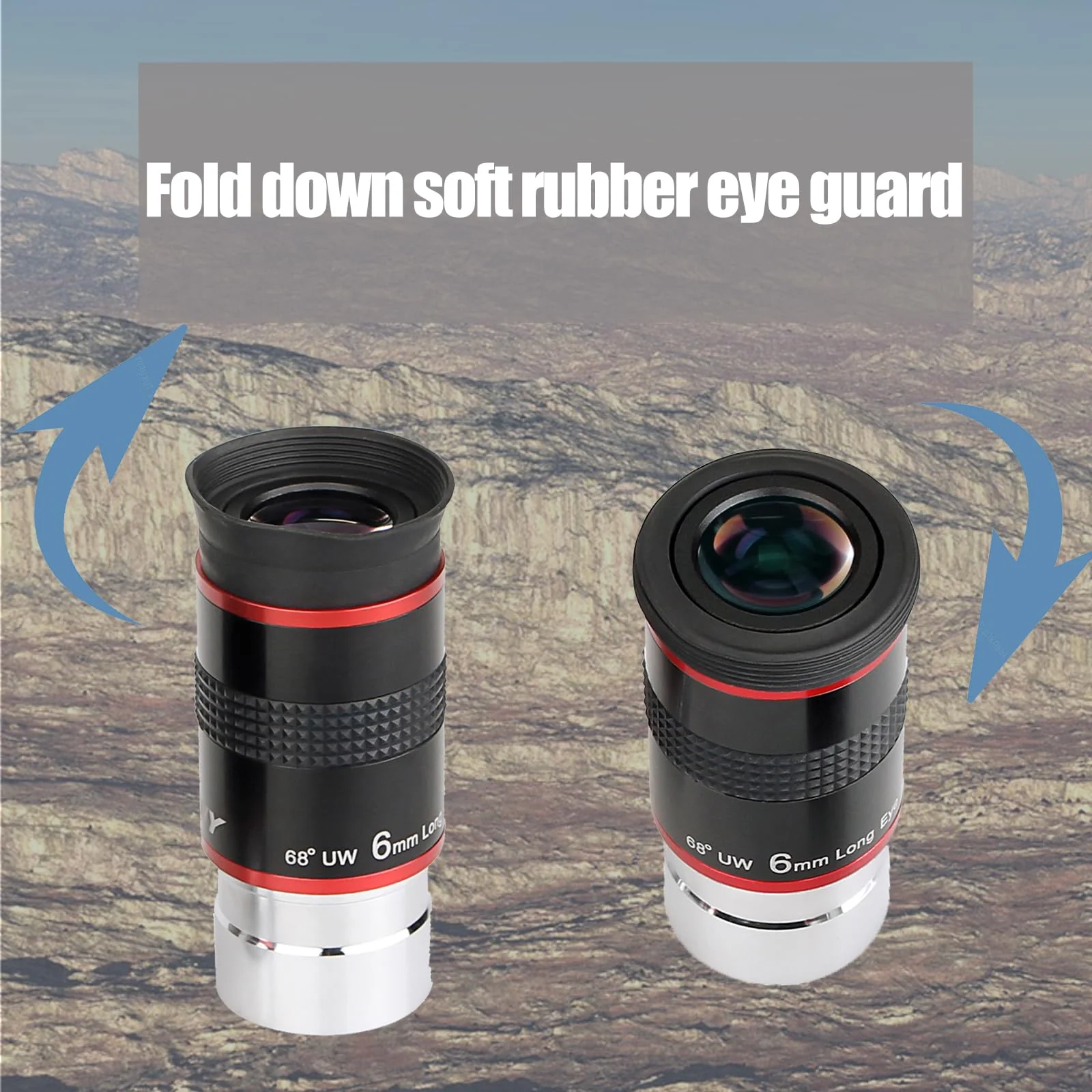 SVBONY Telescope Eyepiece, 68 Degree Ultra Wide Angle Eyepiece 6mm, High Definition Fully Coated Telescope Accessories for Planetary Observation - Image 7