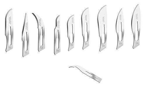 Swann-Morton Carbon Steel Blade, N. 20, Sterile (Pack of 100) Nr. 20 - Image 2