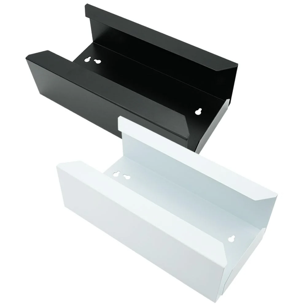 SWAVGO - Glove Holder - Glove Dispenser for Disposable Gloves - with Wall Mount (Black) black - Image 3