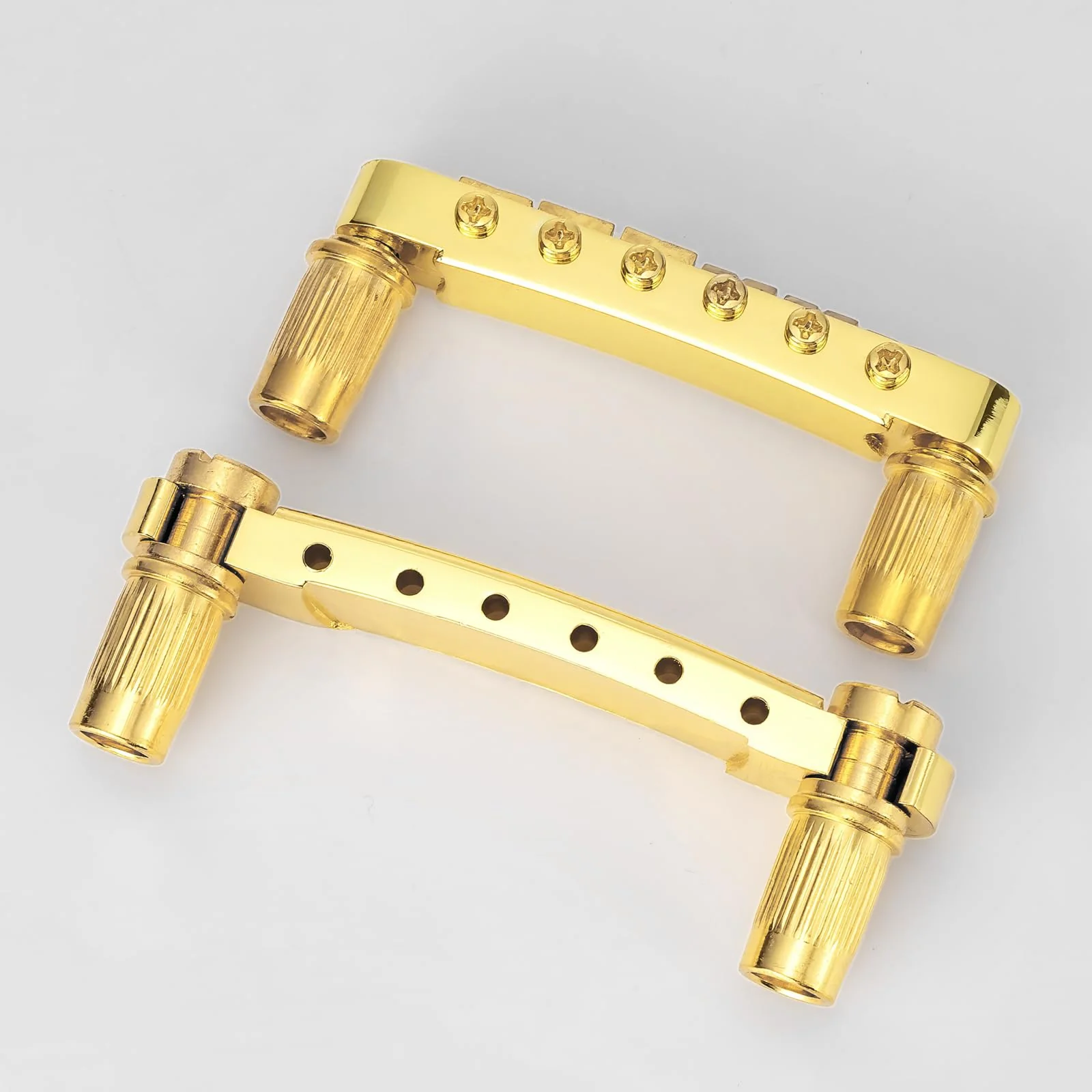Swhmc Gold Guitar Parts Set Saddle Bridge Tune-O-Matic Tailpiece and 3L3R Sealed Gear Tuning Pegs Keys Machine Head for Les Paul Electric Guitar - Image 5
