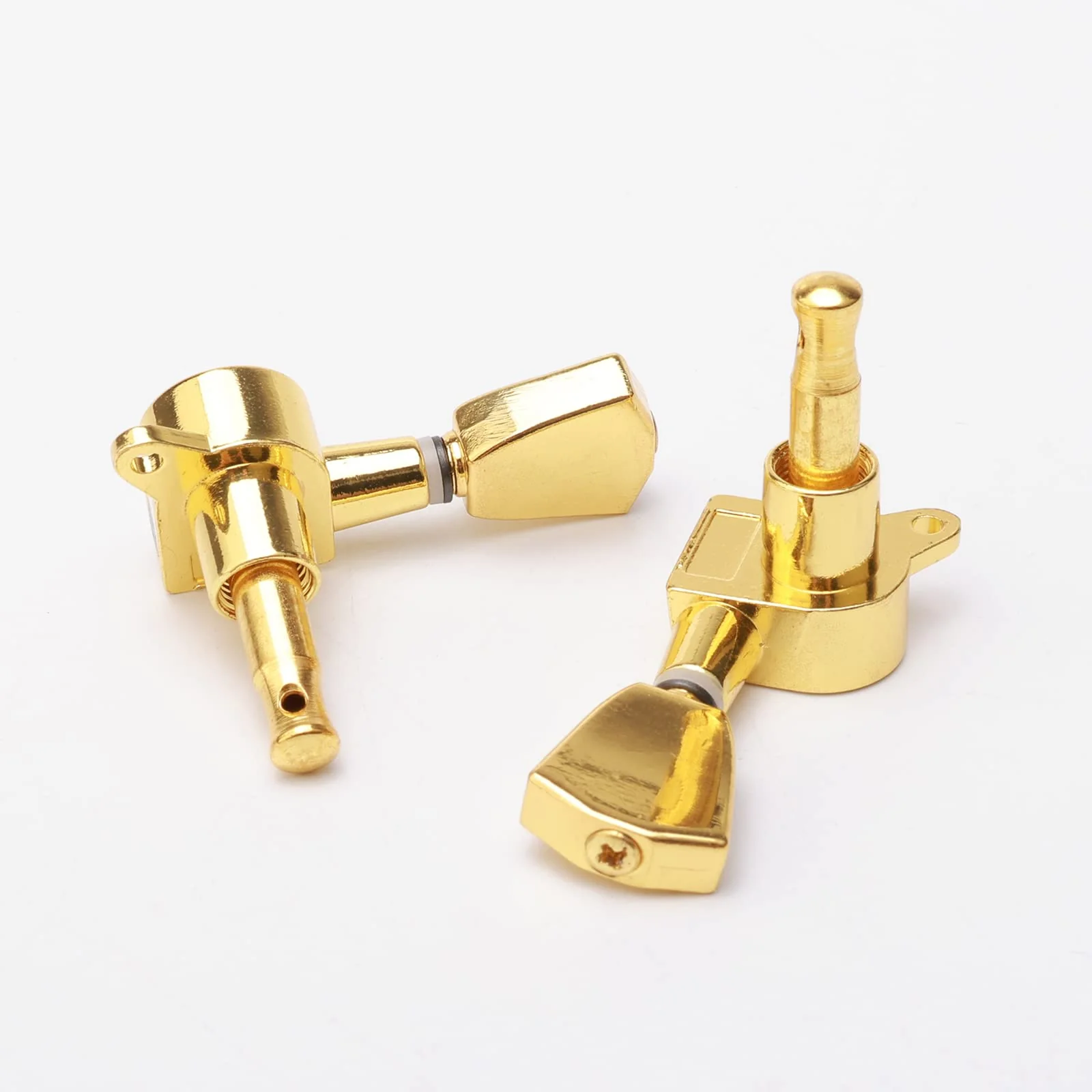 Swhmc Gold Guitar Tuning Pegs 6R - Replacement Machine Heads for Acoustic Electric Guitar, Sealed Tuning Keys with Installation Tools - Image 3