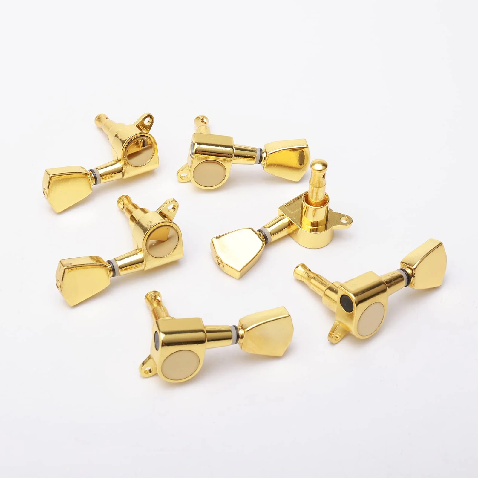 Swhmc Gold Guitar Tuning Pegs 6R - Replacement Machine Heads for Acoustic Electric Guitar, Sealed Tuning Keys with Installation Tools - Image 6