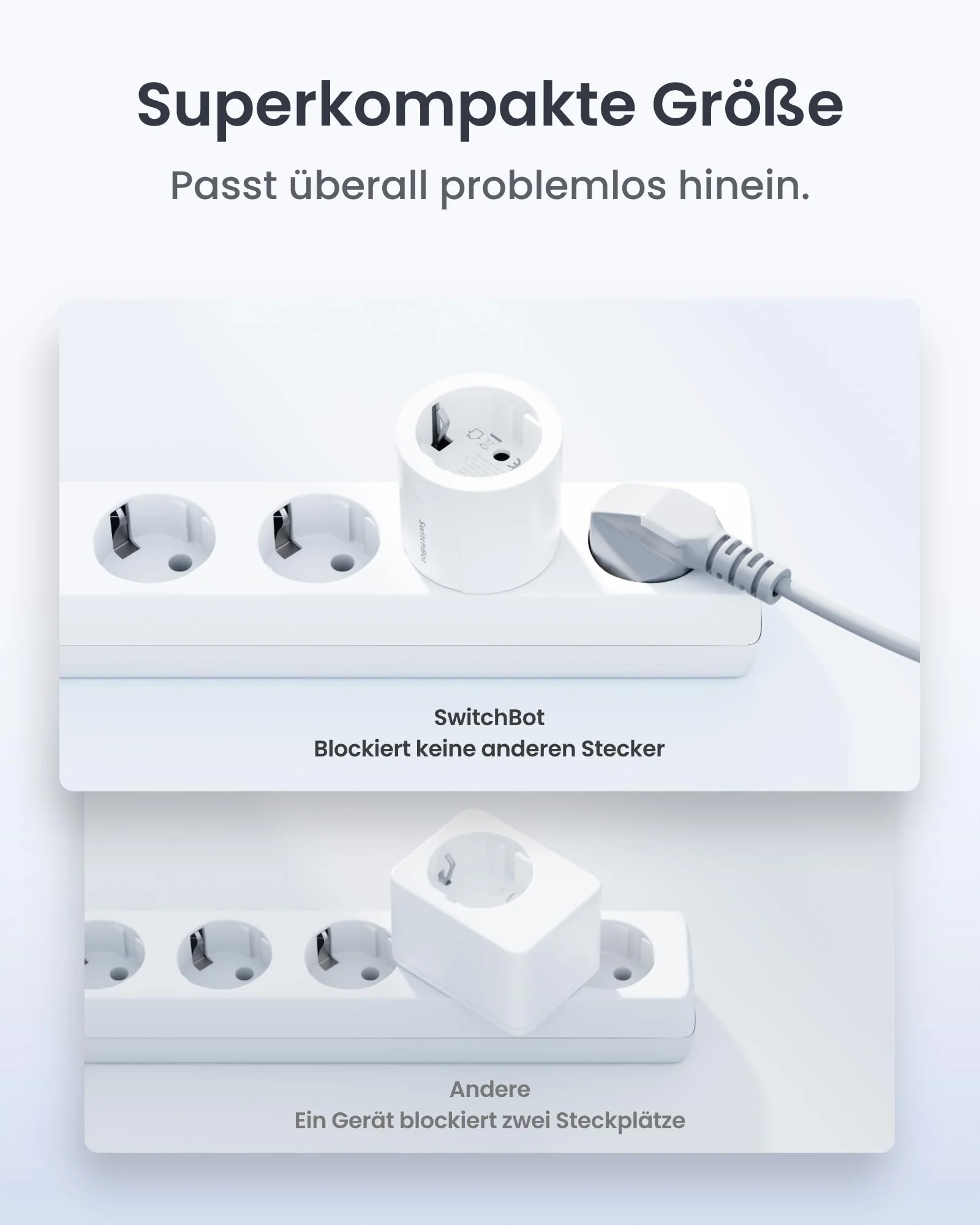 SwitchBot Plug Mini Matter Enabled with Power Monitoring, WiFi & Bluetooth Control, Compatible with Alexa, Google Home, Apple Home and Home Assistant, Voice Control & App Access, 16A Type-F 1 Pack - Image 5