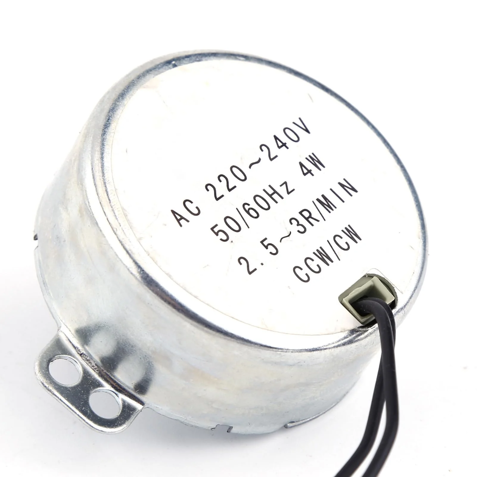 Synchronous Motor 230V Synchronous Motor 230V - 1 Piece 220 240V AC Synchronous Motor Gear Motor 4W CW CCW 1 Piece AC 220-240V EL Motor Coil Does Not Burn When Overload (2.5-3rpm) Pyramid 2,5–3 U/min - Image 3