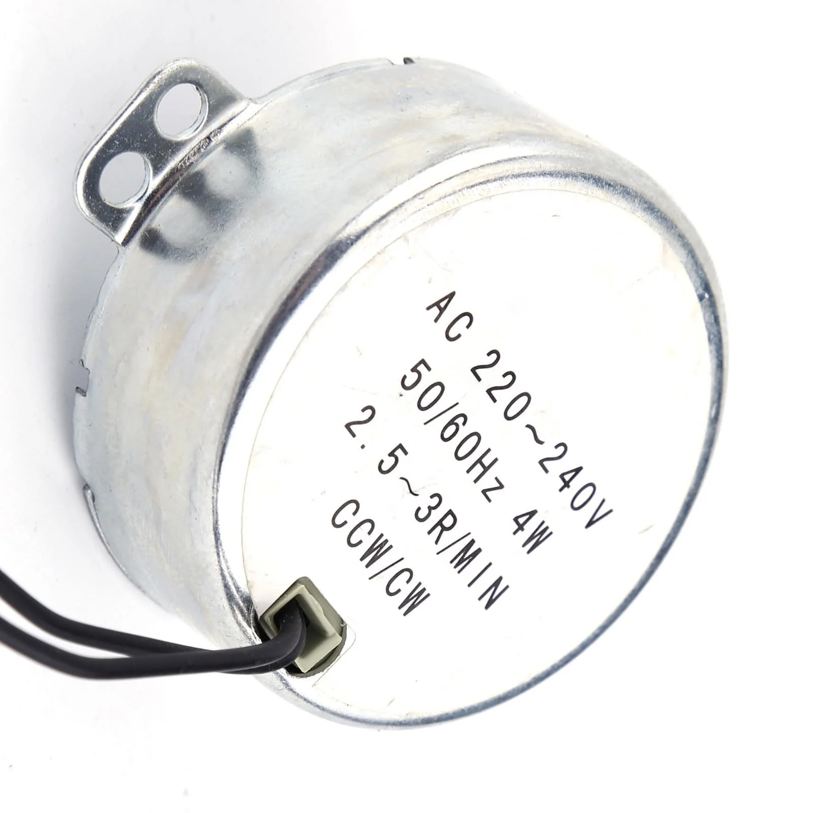 Synchronous Motor, 50/60Hz Frequency 220-240V AC Synchronous Motor Gear Motor 4W Gear Motor CW/CCW, Pyramid Motor Quiet for Microwave Oven Turntable (2.5-3RPM) 2,5–3 U/min - Image 7