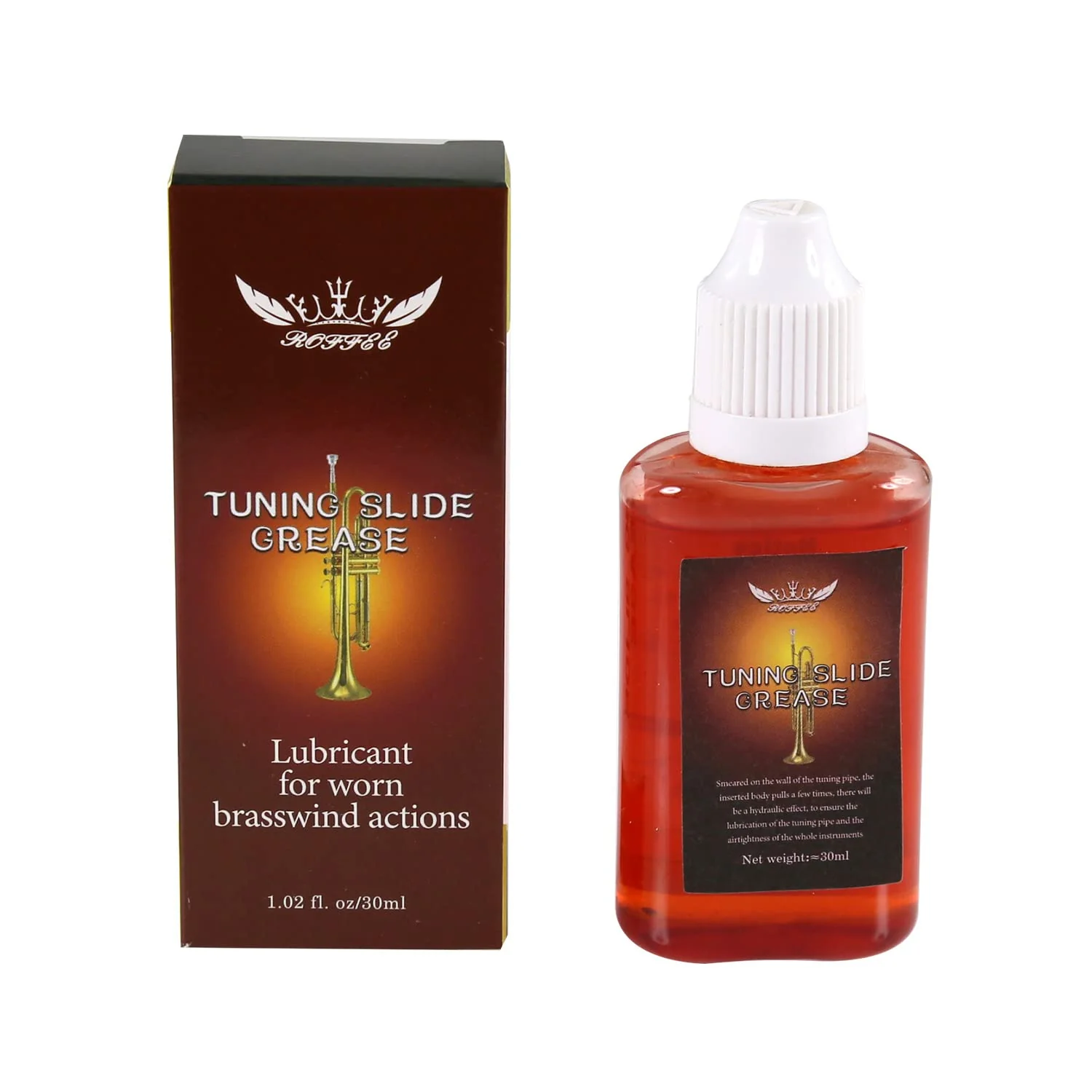 Synthetic Valve Oil,Tuning Slide Grease for Trumpet,Trombone,French Horn,Tuba,Euphonium and Other Brass Instruments…… - Image 2