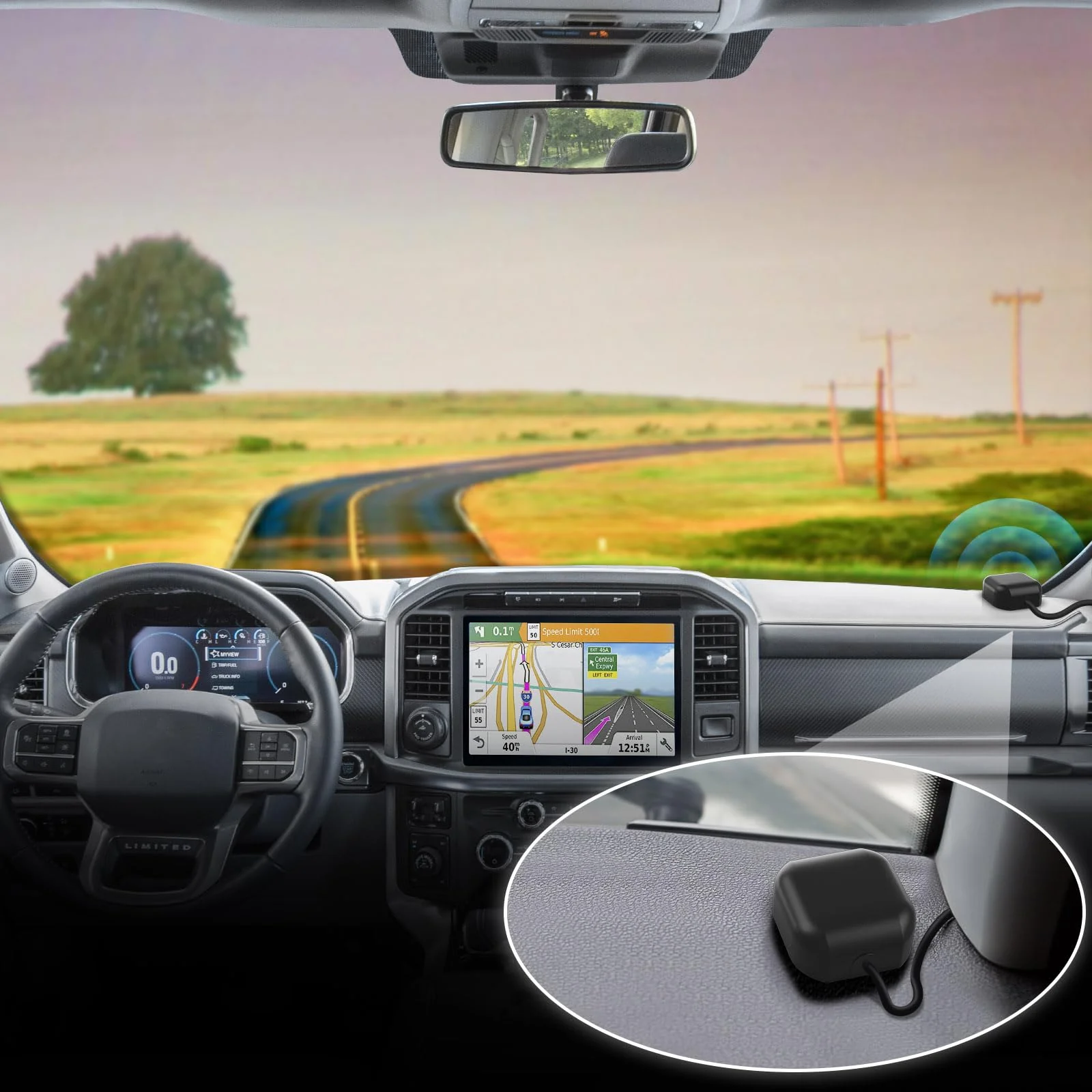 SZSAUTO Waterproof Active GPS Navigation Antennae Car GPS Antenna Compatible with Pioneer AVIC 5000NEX 5100NEX 5200NEX 5201NEX 6000NEX 6100NEX 6200NEX 6201NEX 7000NEX 7100NEX 7200NEX 8000NEX GPS Units AVIC Straight Female Connector - Image 7