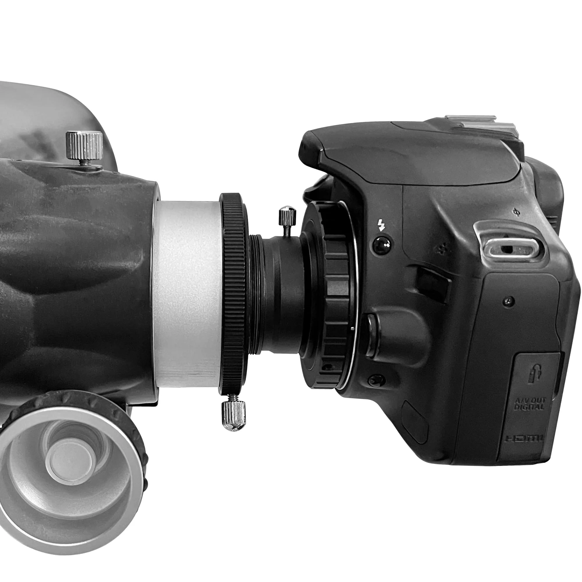 T-Ring and M42 to 1.25" Telescope Adapter (T-Mount) for All Canon EOS SLR/DSLR Cameras - Image 4