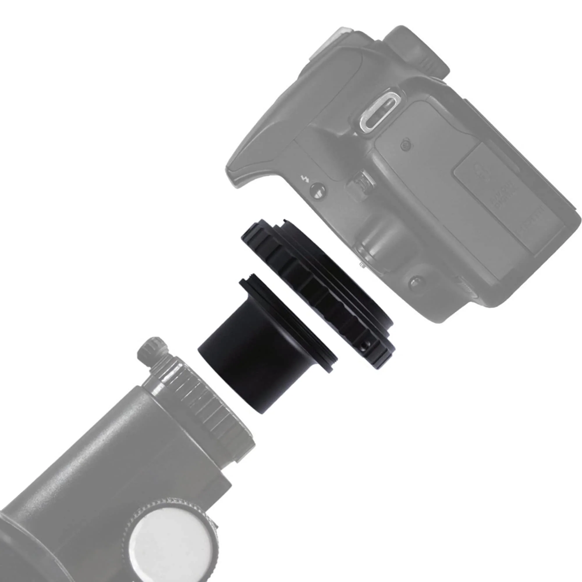 T-Ring and M42 to 1.25" Telescope Adapter (T-Mount) for All Canon EOS SLR/DSLR Cameras - Image 7