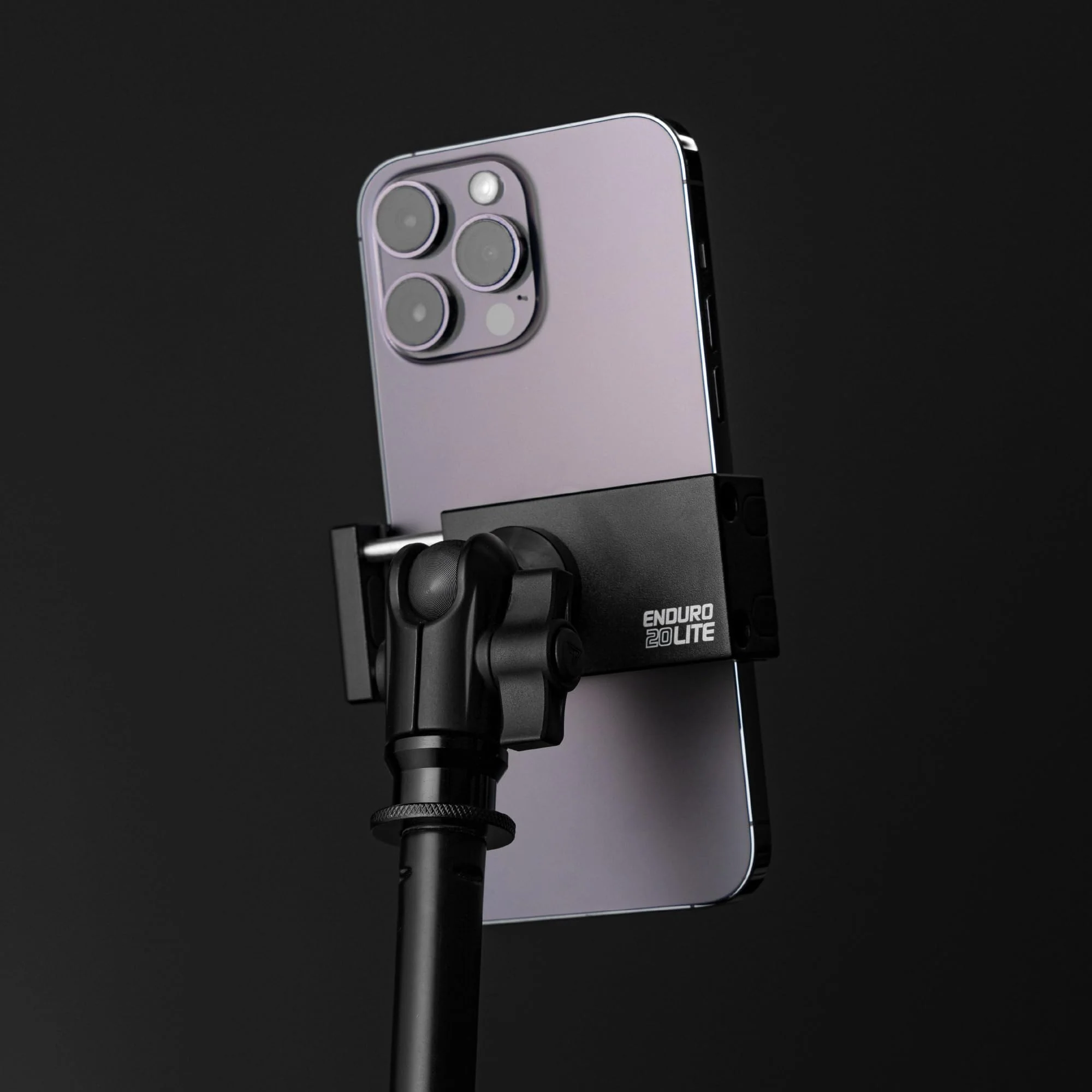 Tackform Phone Holder for Mic Stand - Pro Grade, Lightweight, Anti-Slip Mount Ideal for Musicians, Live Performers, Studio Recording | Compatible with All iPhone Models, Galaxy Devices and More - Image 2