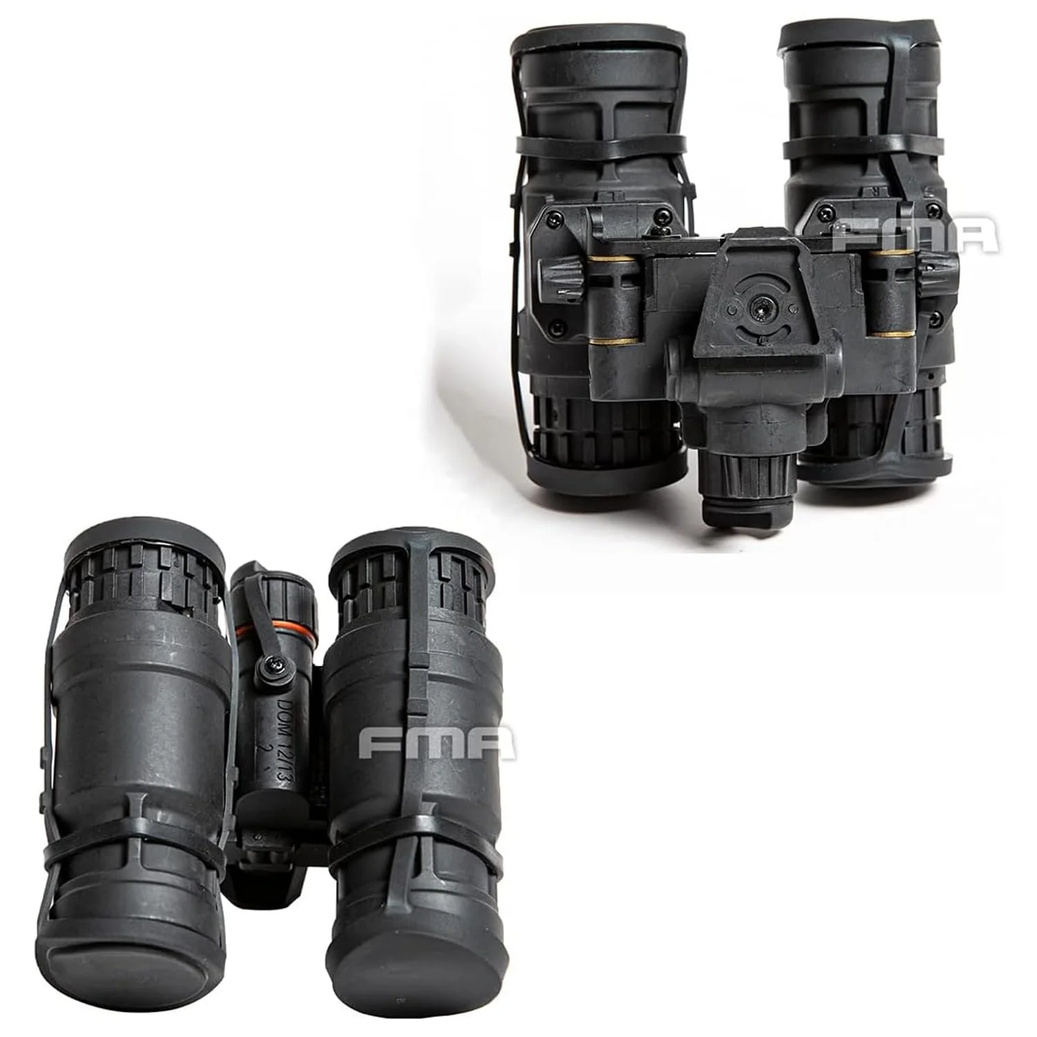 Tactical Rubber Lens Cover for AN/PVS31 Dummy Night Vision Goggle Model Lens PVS31 NVG Lens Protective Cover Apron Soft Rubber Lens Caps Objective Optics Protection Covers 2 Pair - Image 7