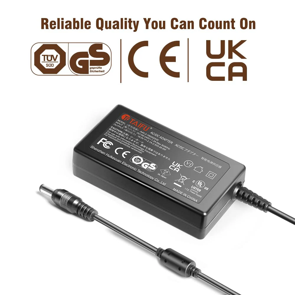 TAIFU 19V 2.5A AC Adapter for Positive Grid Spark 40 40-Watt 40-US 40US Combo Practice Guitar Amplifier Electric Bass and Acoustic Guitar Amp MSA-Z2500IC 48W Power Supply Charger Cord - Image 4