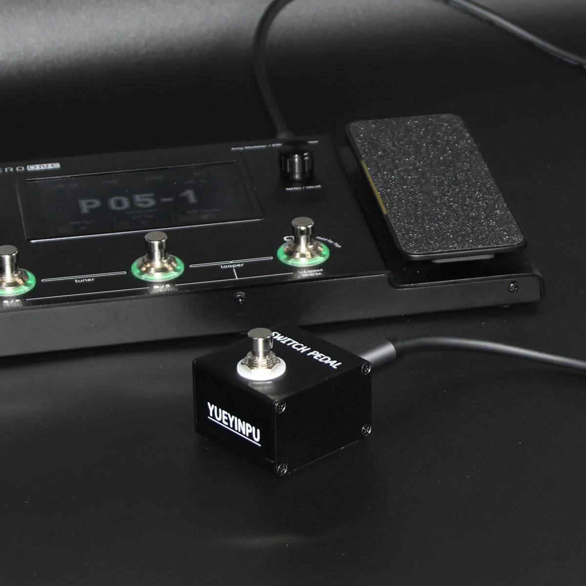 Tap Switch Pedal For Guitar Effect Pedal With TS Cable (Latch Tap Switch) Latch Tap Switch - Image 7