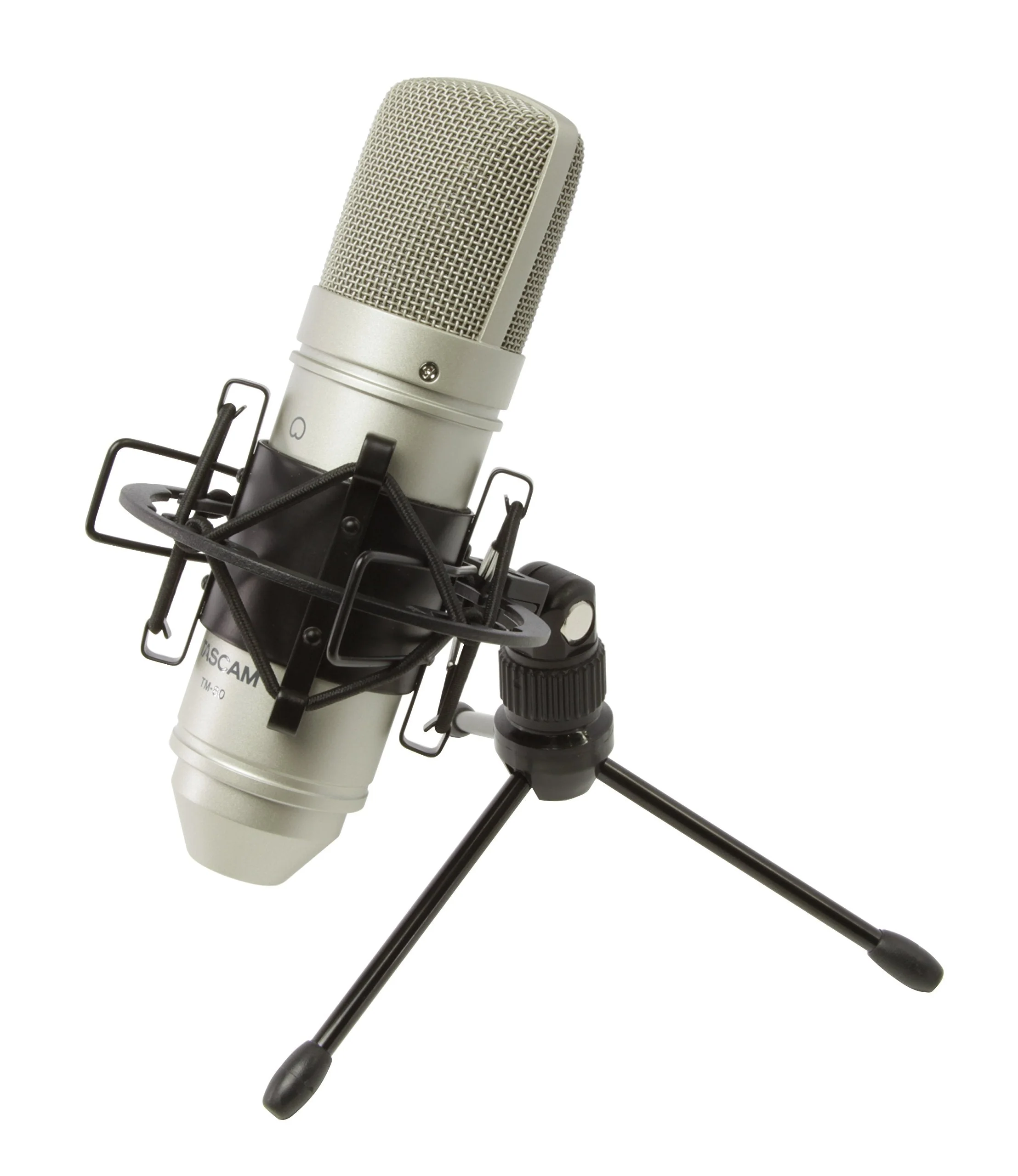 Tascam TM-80 Large Diaphagm Condenser Microphone,Silver - Image 4