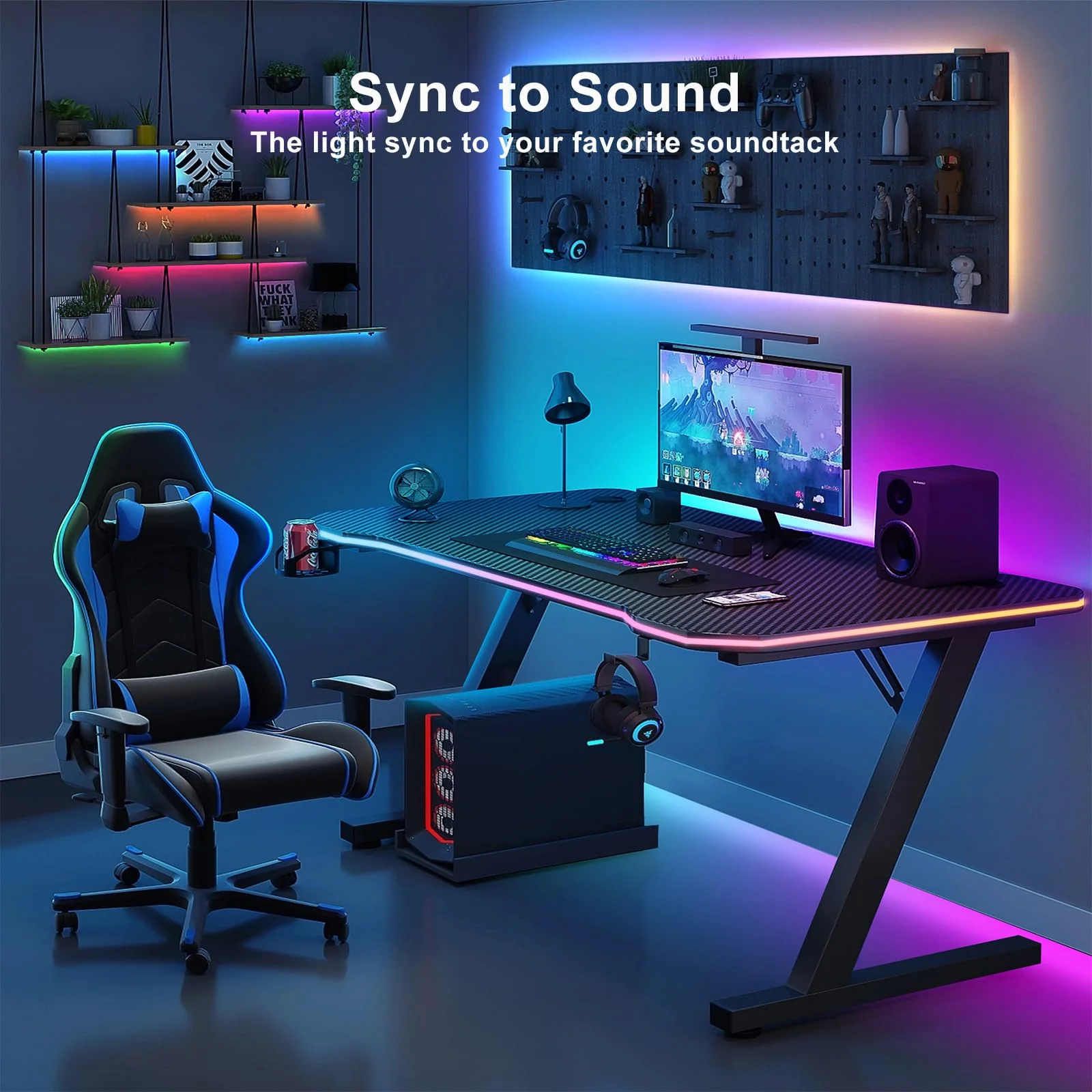 Tatazone 32.8ft RGBWW+IC WiFi Smart Flowing Led Strip Light, RGB Chasing Effect+Tunable White 3000K-6500K Led Lights Compatible with Alexa and Google, Color Changing, Music Sync for Bedroom - Image 5
