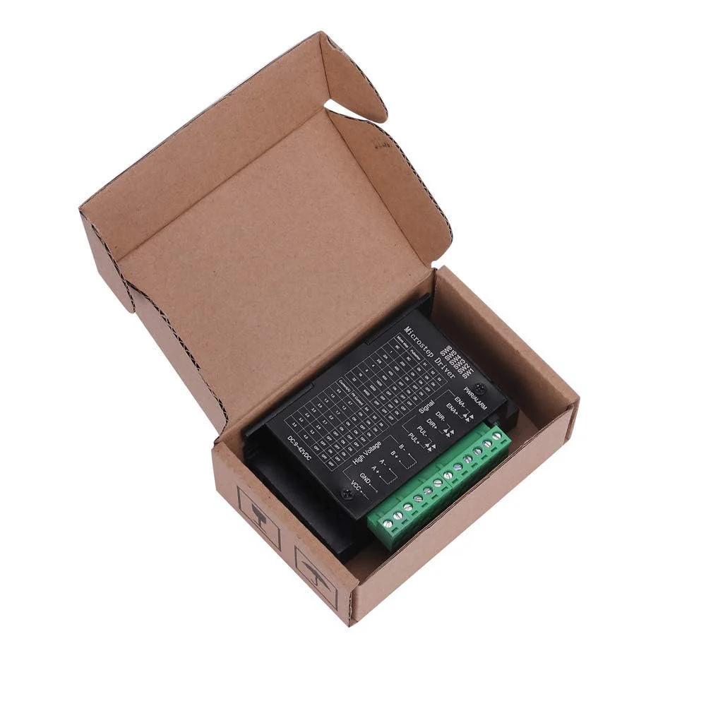 TB6600 4A 9-42V Stepper Motor Driver Controller TB6600 32 Segments 2/4 Phase Hybrid Stepper Motor Driver Board for Nema 17 23 34 Step Driver 1 piece - Image 5