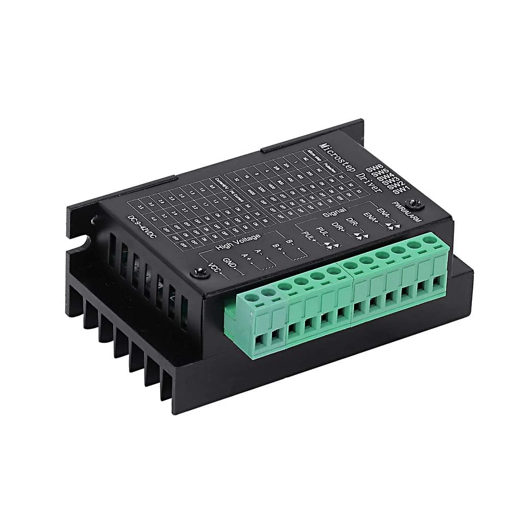 TB6600 4A 9-42V Stepper Motor Driver Controller TB6600 32 Segments 2/4 Phase Hybrid Stepper Motor Driver Board for Nema 17 23 34 Step Driver 1 piece - Image 6