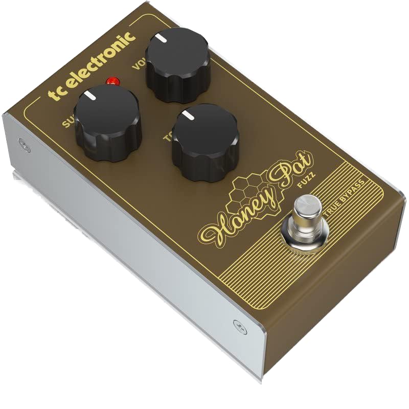 TC Electronic HONEY POT FUZZ Vintage-Flavored Fuzz Pedal with Massive Wall of Tones and Miles of Sustain - Image 7