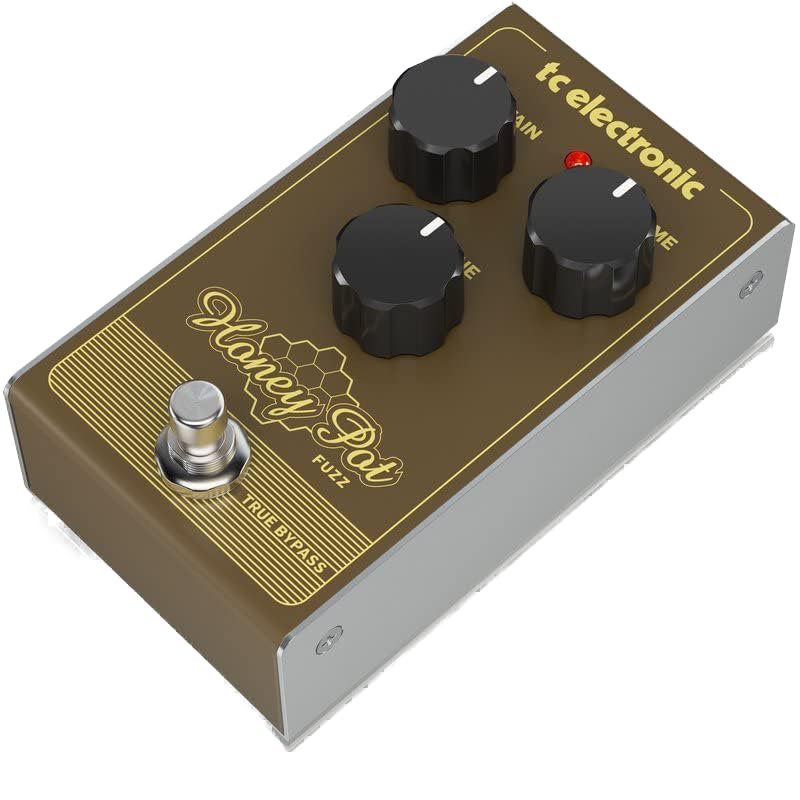 TC Electronic HONEY POT FUZZ Vintage-Flavored Fuzz Pedal with Massive Wall of Tones and Miles of Sustain - Image 8
