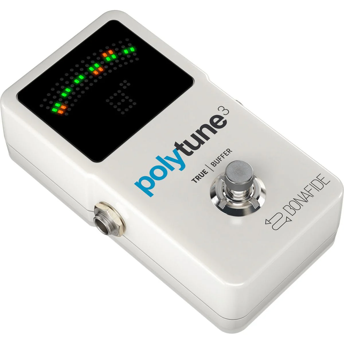 TC Electronic POLYTUNE 3 Ultra-Compact Polyphonic Tuner with Multiple Tuning Modes and Built-In BONAFIDE BUFFER Pedal