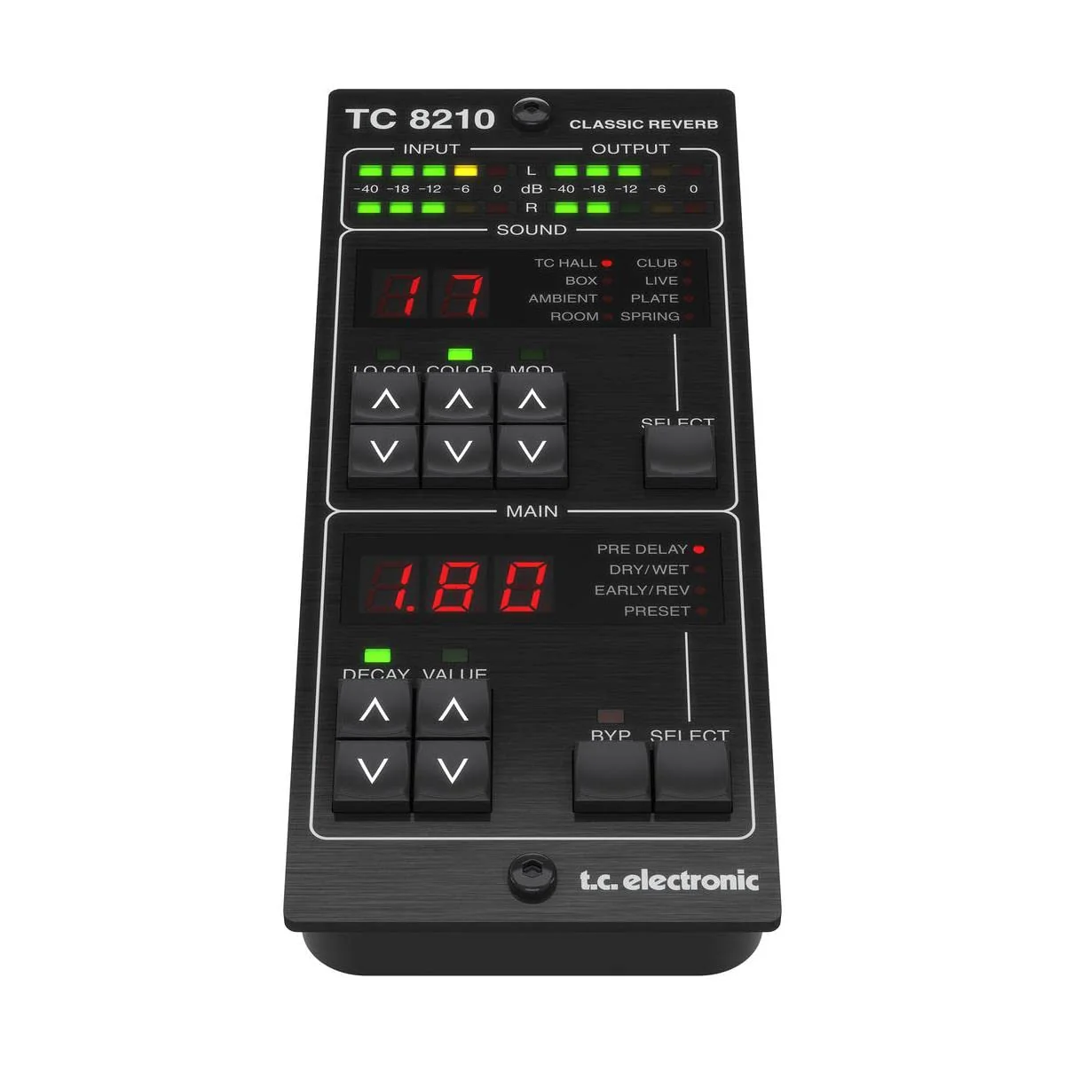 TC Electronic TC8210-DT Classic Mixing Reverb Plug-in with Optional Hardware Controller and Signature Presets - Image 2