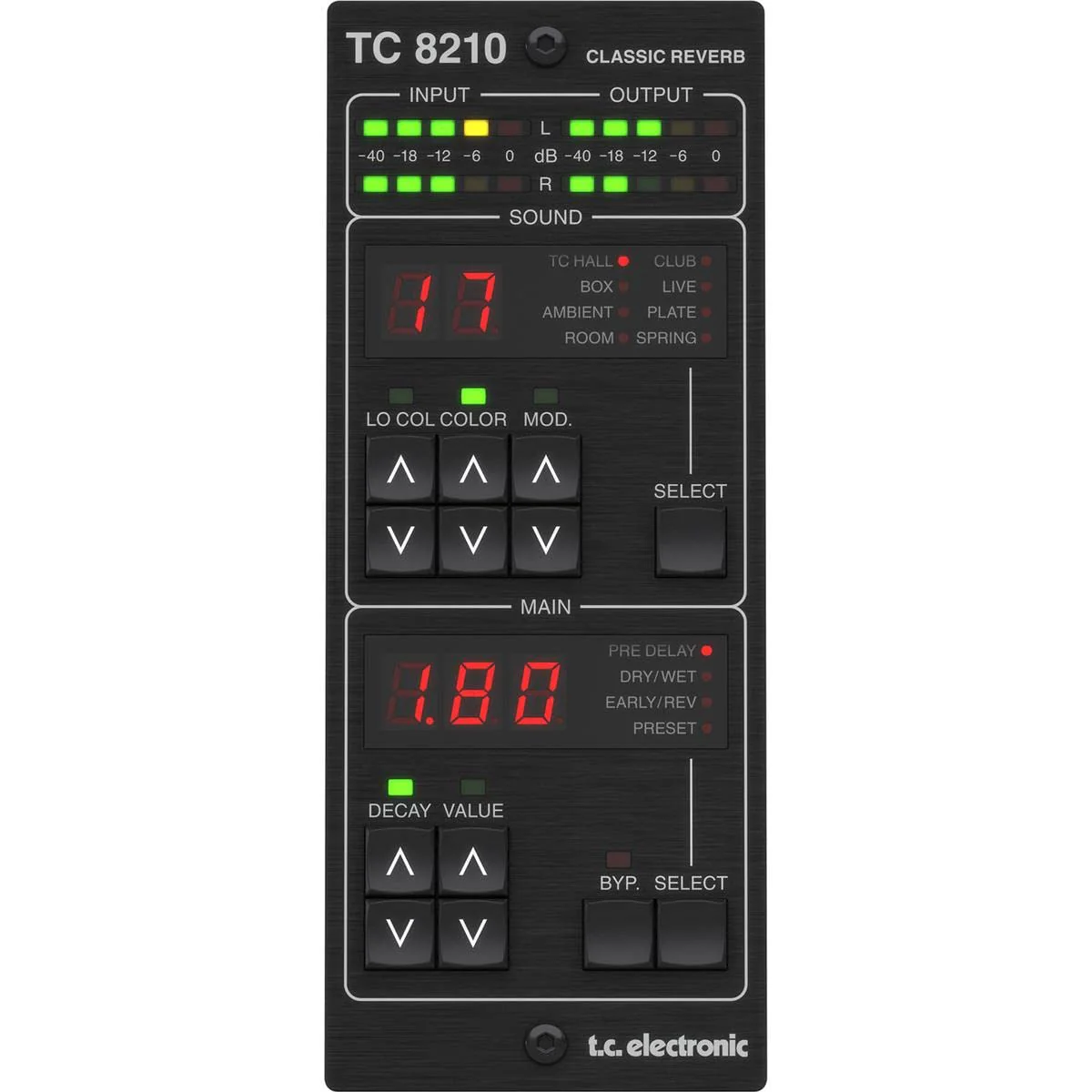 TC Electronic TC8210-DT Classic Mixing Reverb Plug-in with Optional Hardware Controller and Signature Presets - Image 3